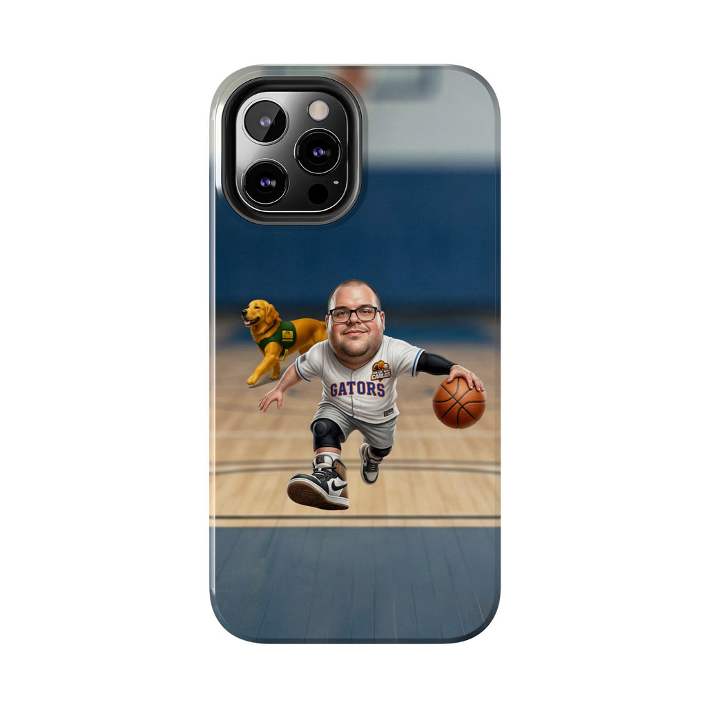 Caricature Basketball Player Phone Case | Custom Portrait Sports Design