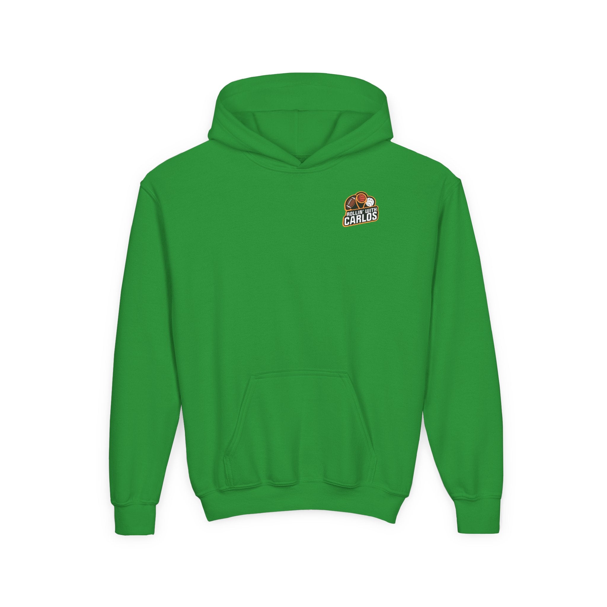 RollinwithCarlos Youth Heavy Blend Hooded Sweatshirt