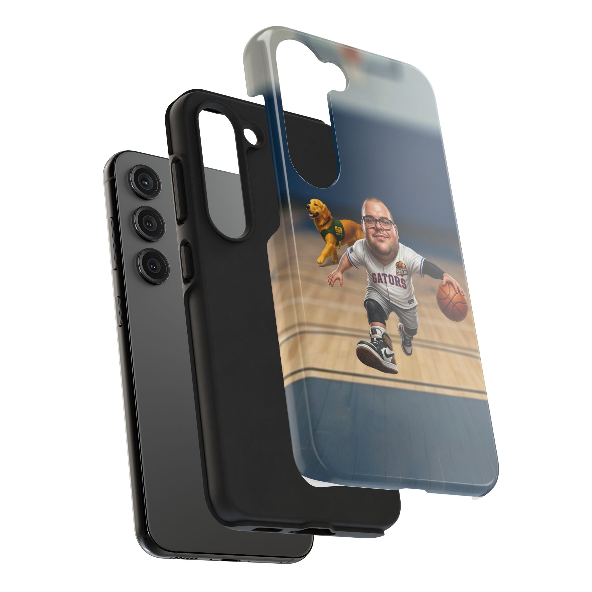Caricature Basketball Player Phone Case | Custom Portrait Sports Design