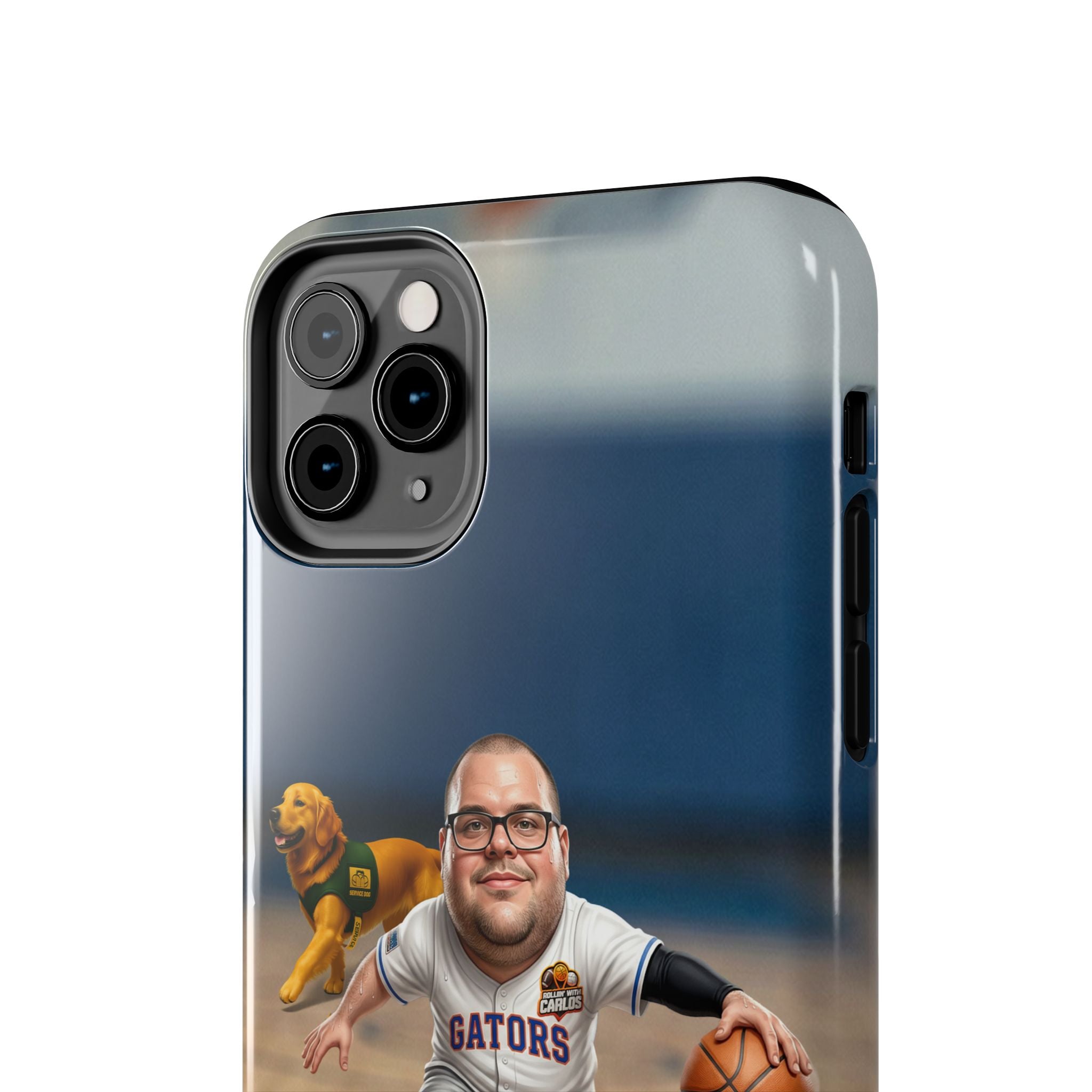 Caricature Basketball Player Phone Case | Custom Portrait Sports Design