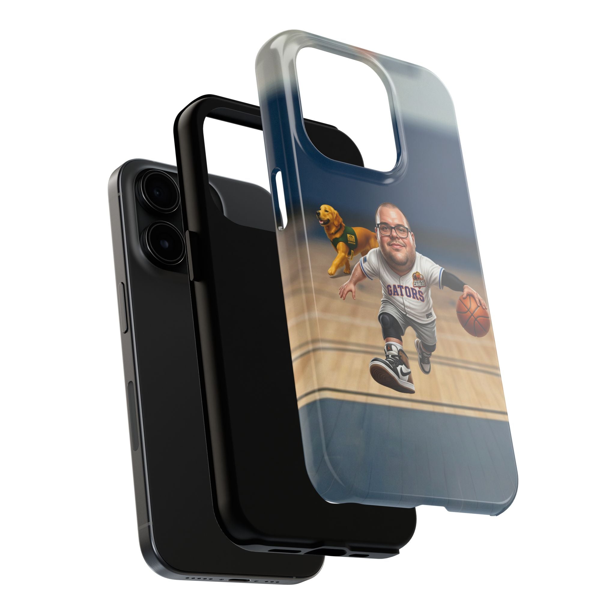 Caricature Basketball Player Phone Case | Custom Portrait Sports Design
