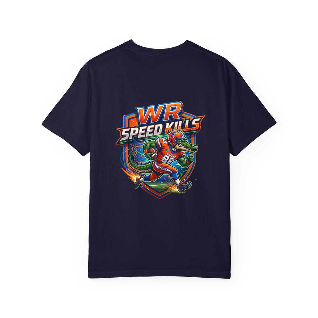 T-Shirt — 'WR Speed Kills' Racing Football Graphic Tee