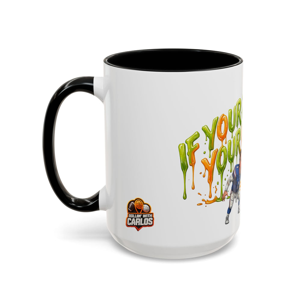 Your Juiceless, Your Useless Football Players Mug | Accent Coffee Mug