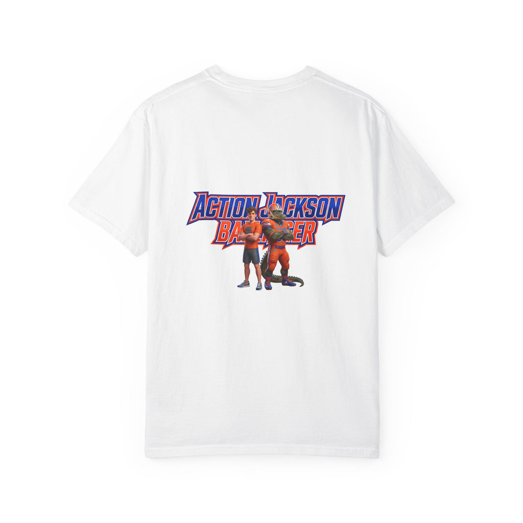 Action Jackson  T‑Shirt — Retro Team Graphic Tee
