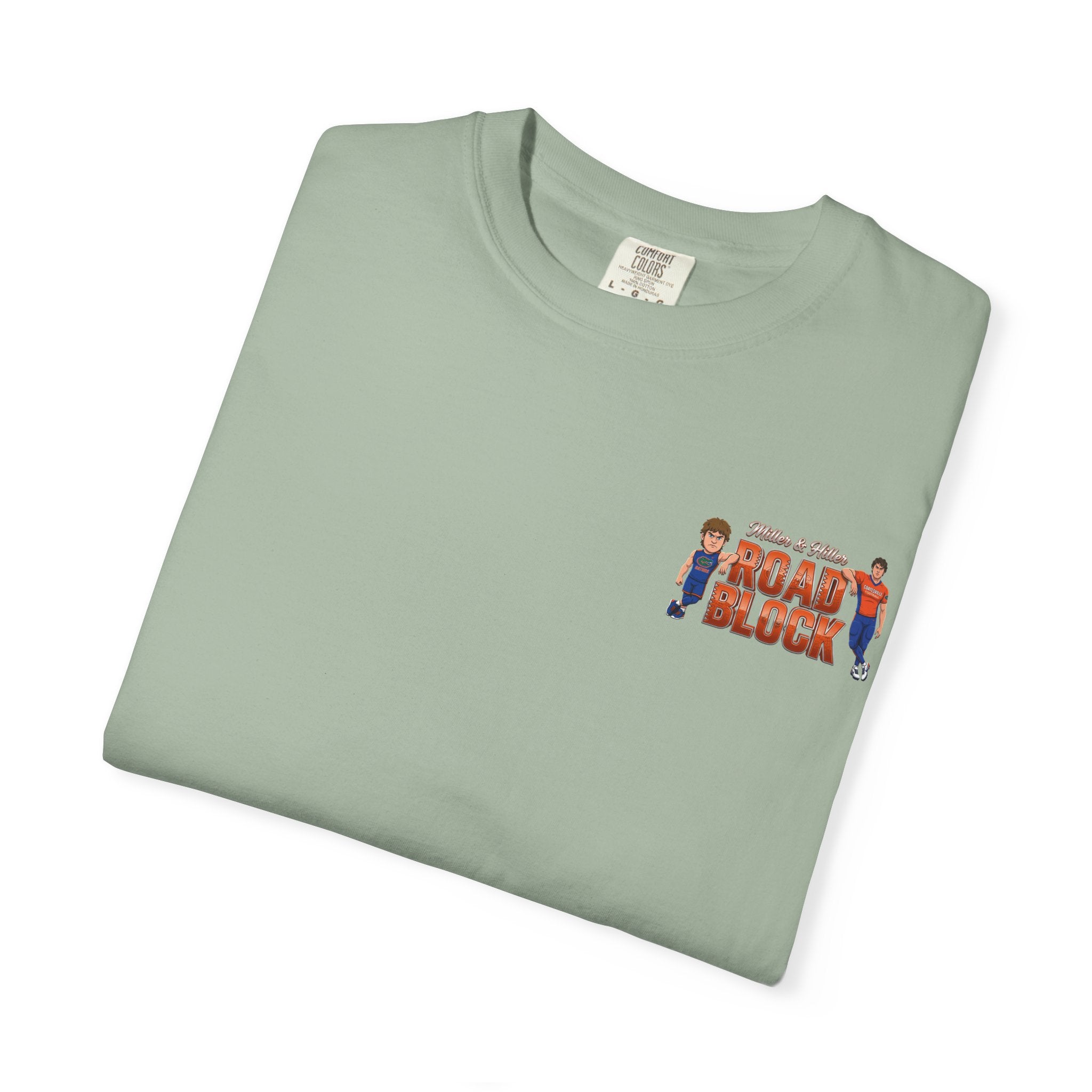 T-Shirt — "Road Block" Soccer Players Graphic Tee