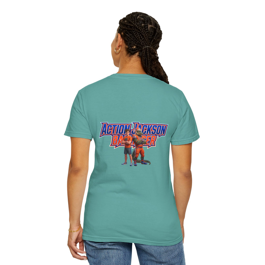 Action Jackson  T‑Shirt — Retro Team Graphic Tee