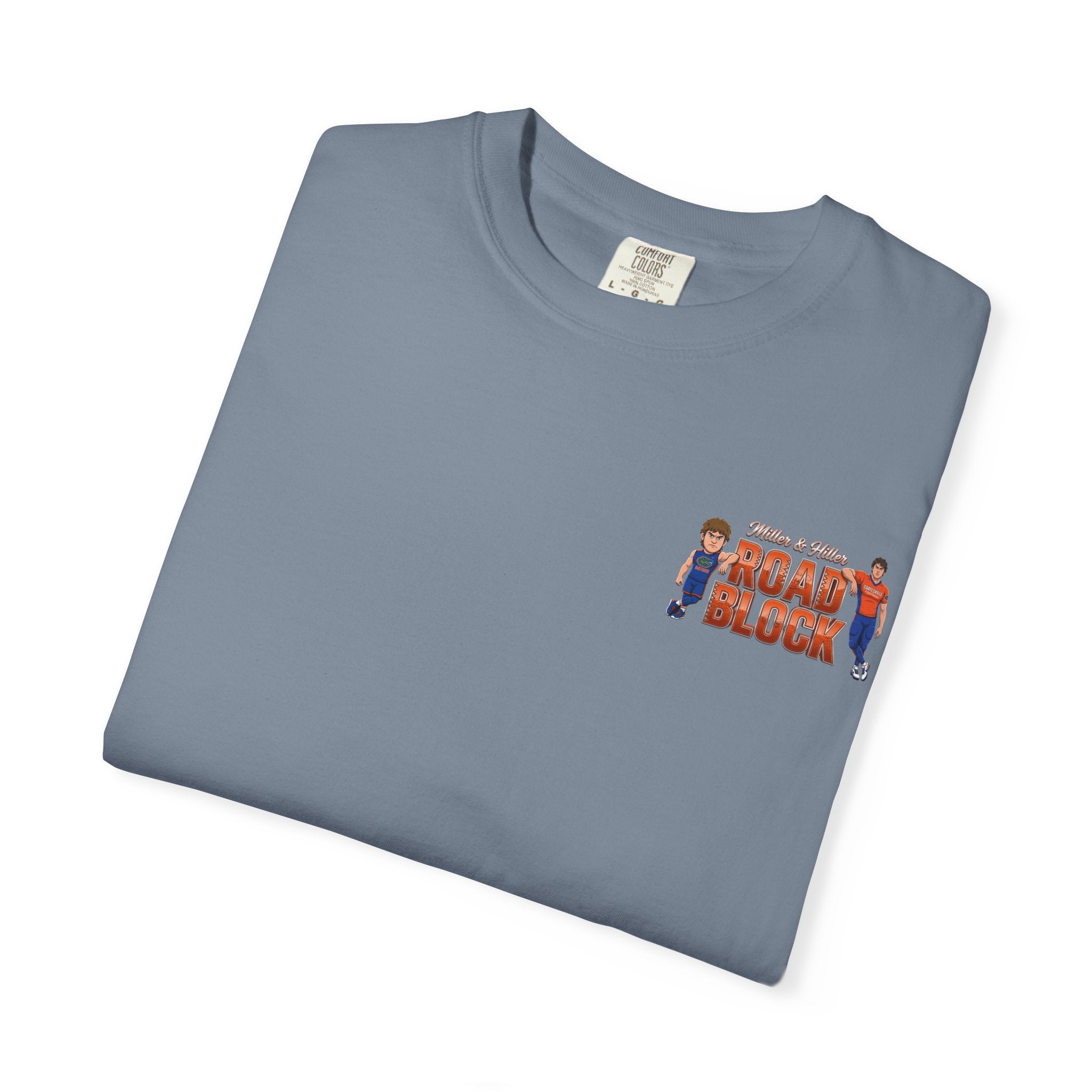 T-Shirt — "Road Block" Soccer Players Graphic Tee