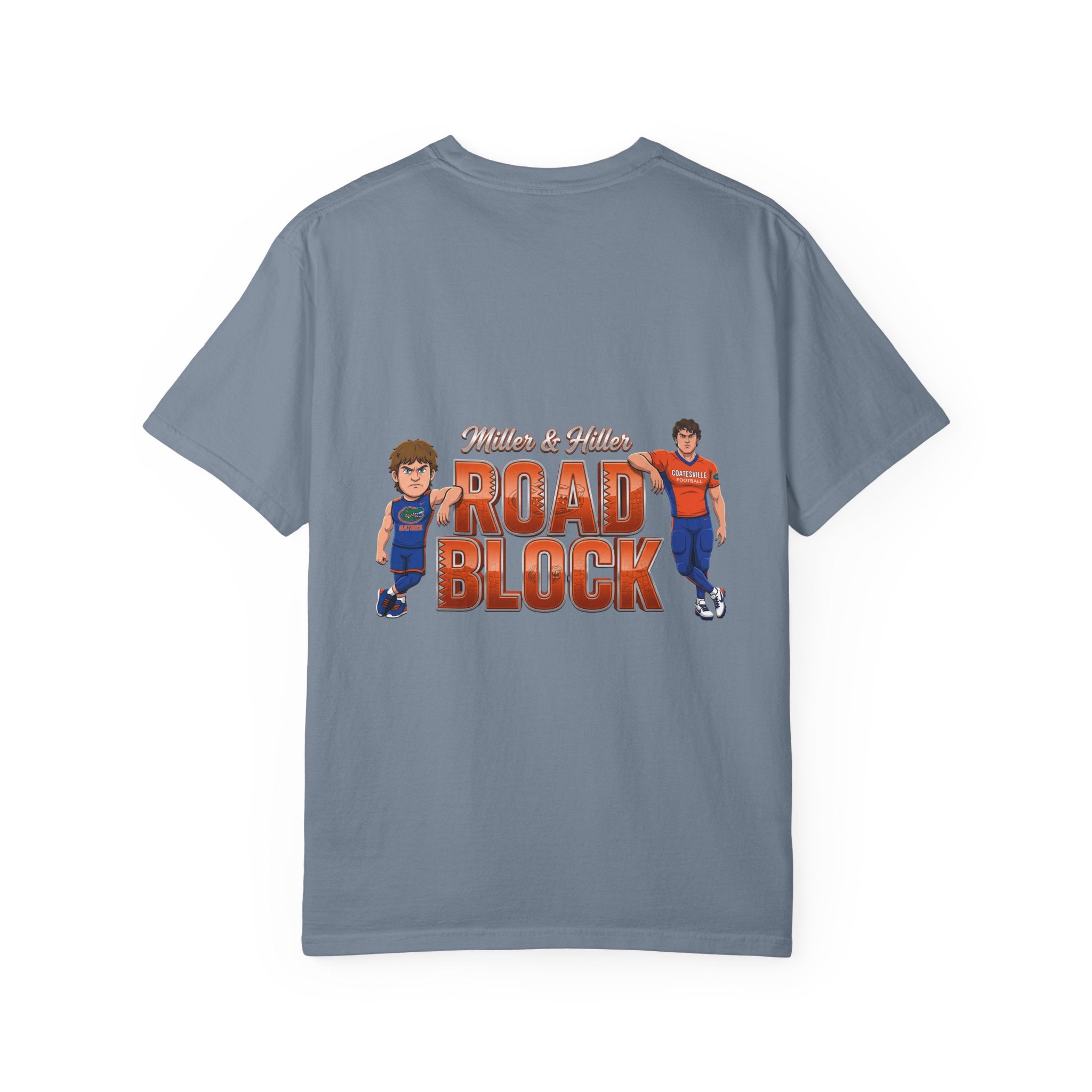 T-Shirt — "Road Block" Soccer Players Graphic Tee
