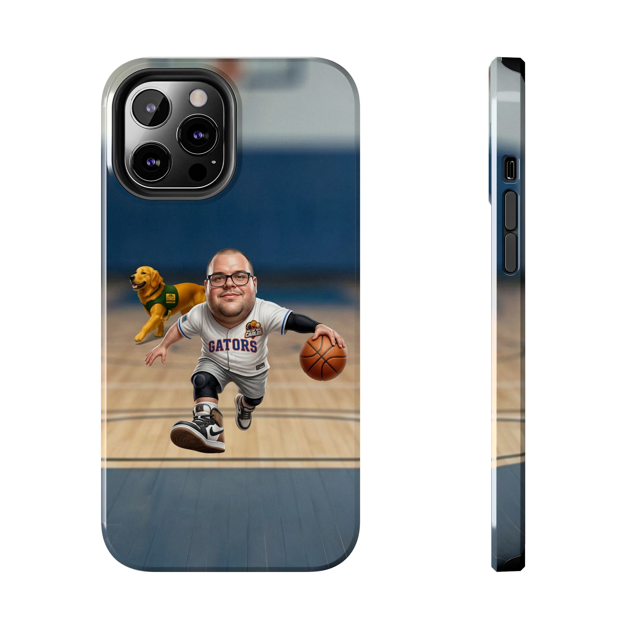 Caricature Basketball Player Phone Case | Custom Portrait Sports Design