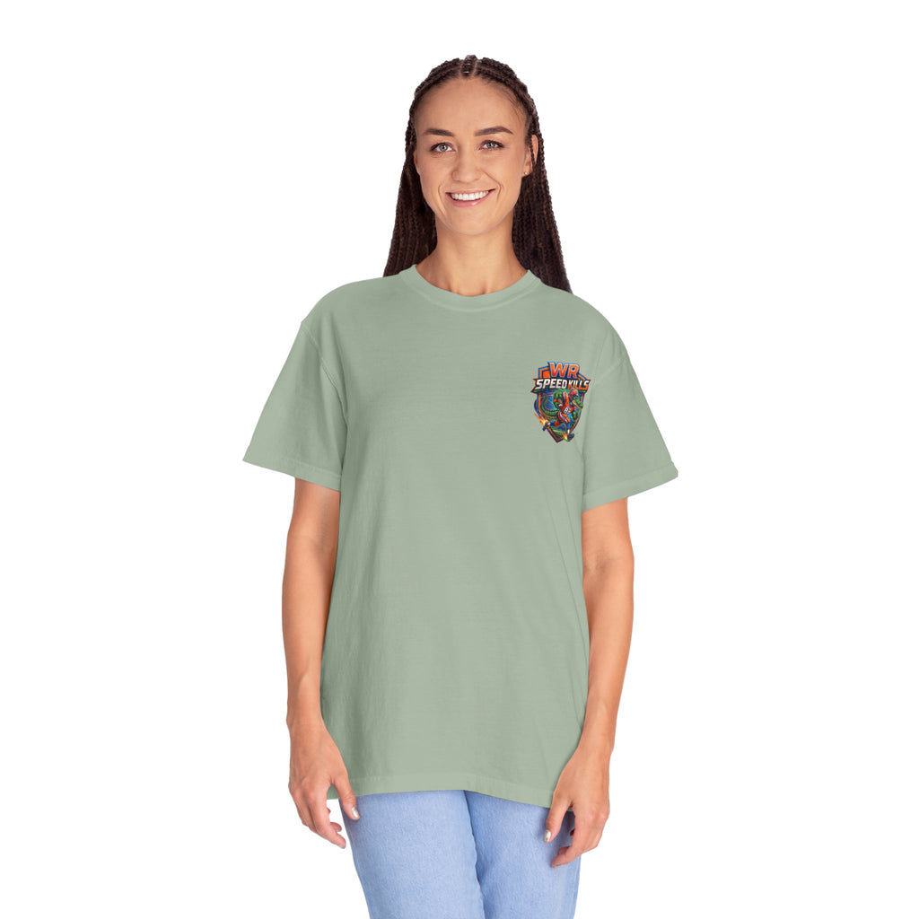 T-Shirt — 'WR Speed Kills' Racing Football Graphic Tee