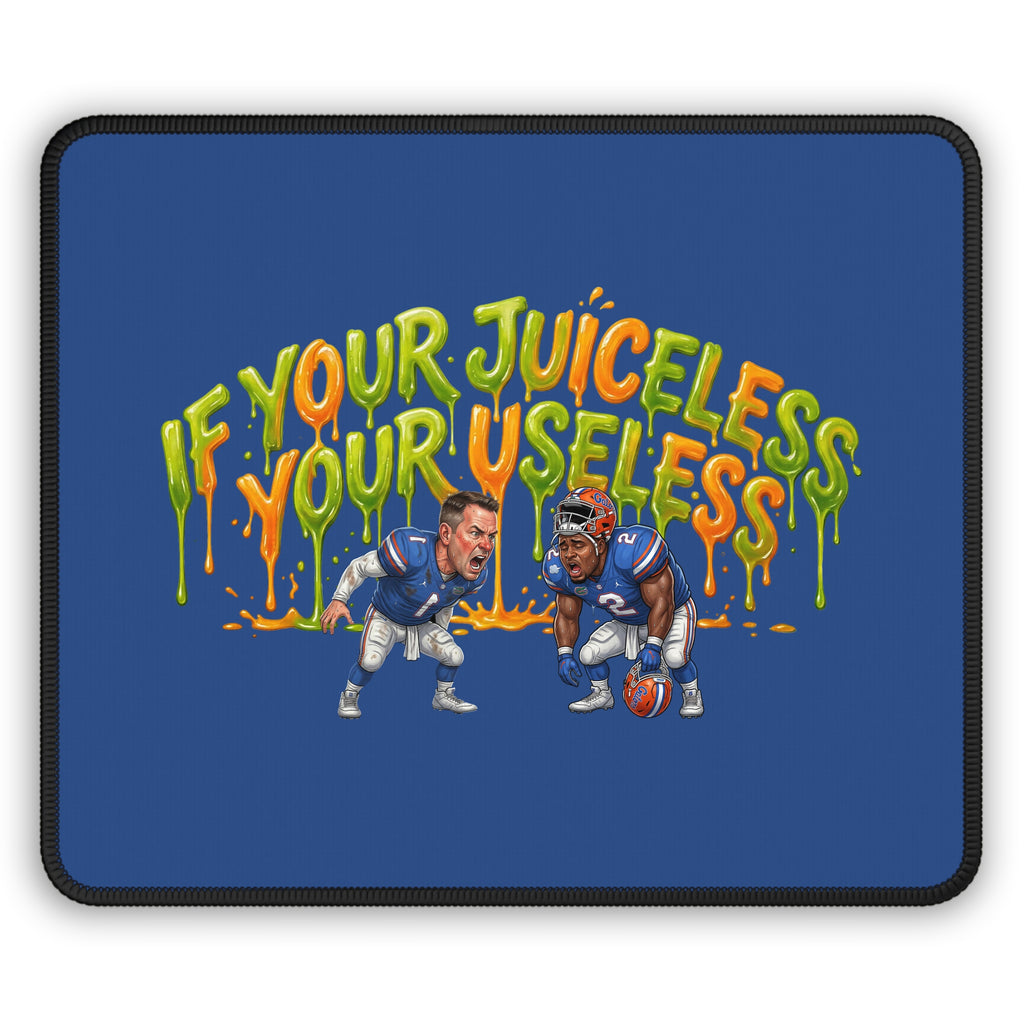 Rollin' With Carlos Sports Gaming Mouse Pad — Personalized Athletic Logo Pad