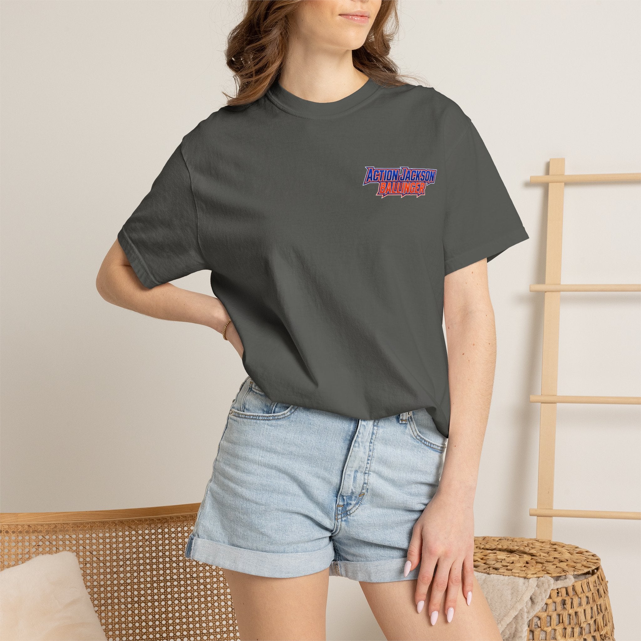 Action Jackson  T‑Shirt — Retro Team Graphic Tee