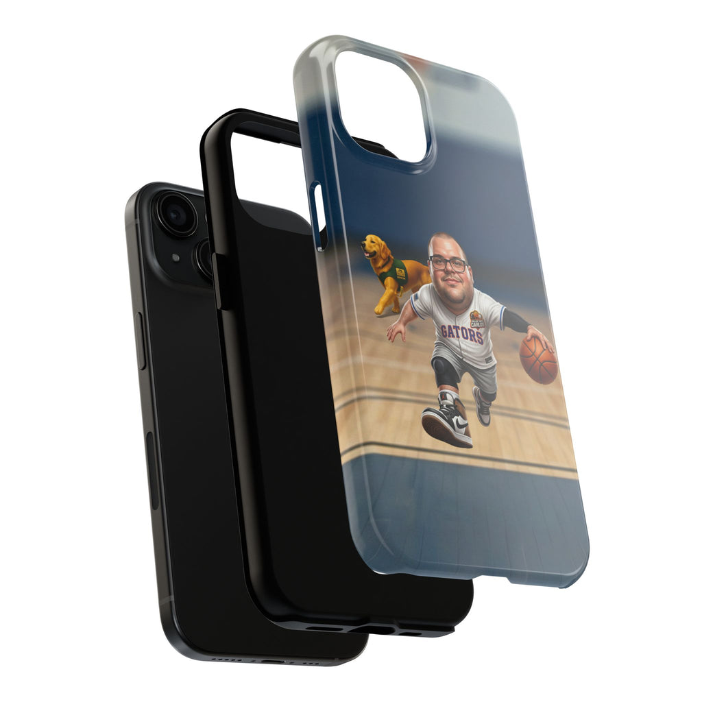 Caricature Basketball Player Phone Case | Custom Portrait Sports Design