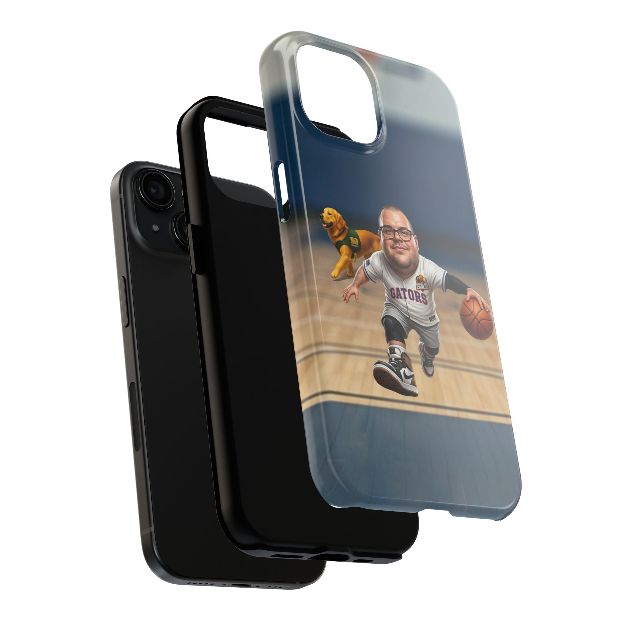 Caricature Basketball Player Phone Case | Custom Portrait Sports Design