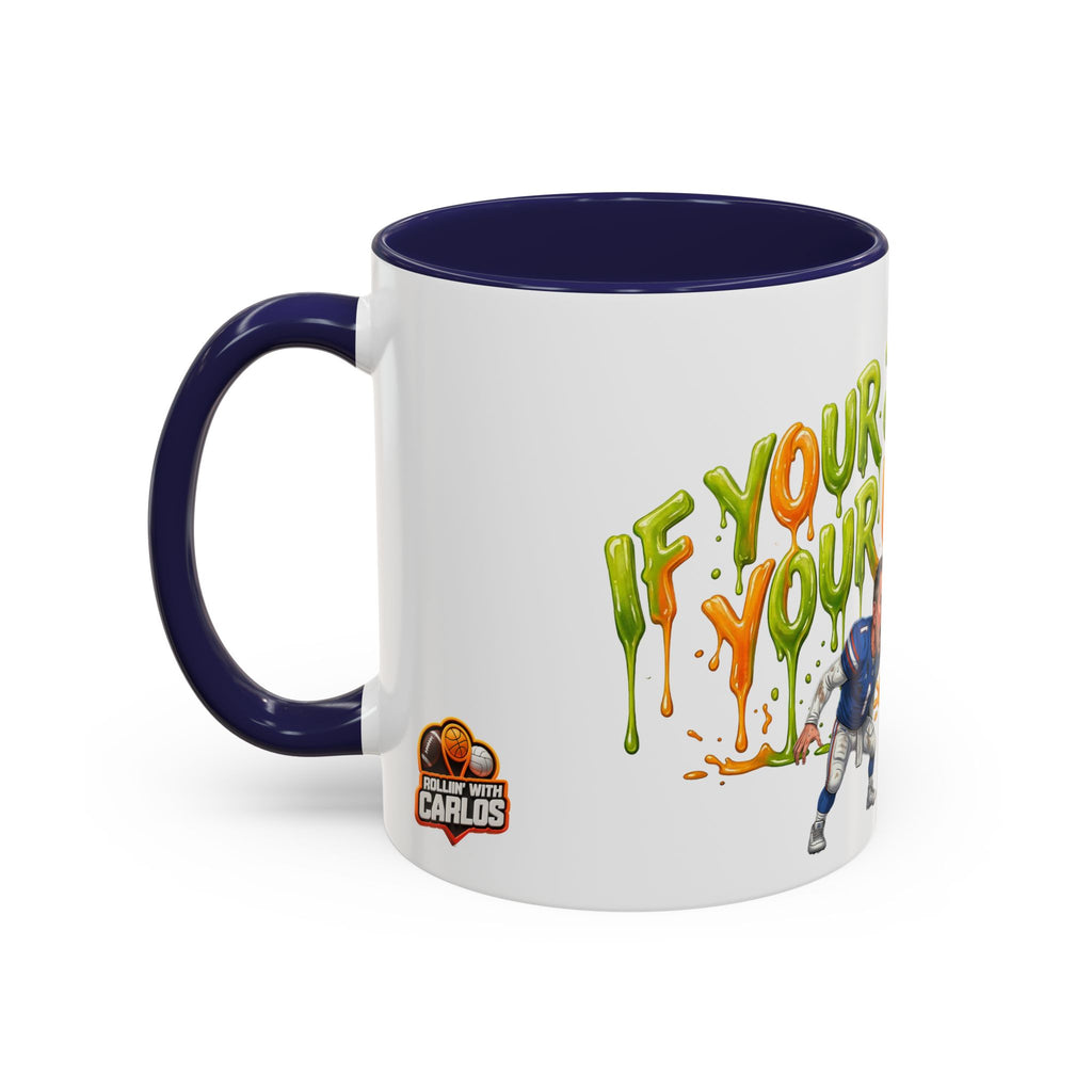 Your Juiceless, Your Useless Football Players Mug | Accent Coffee Mug