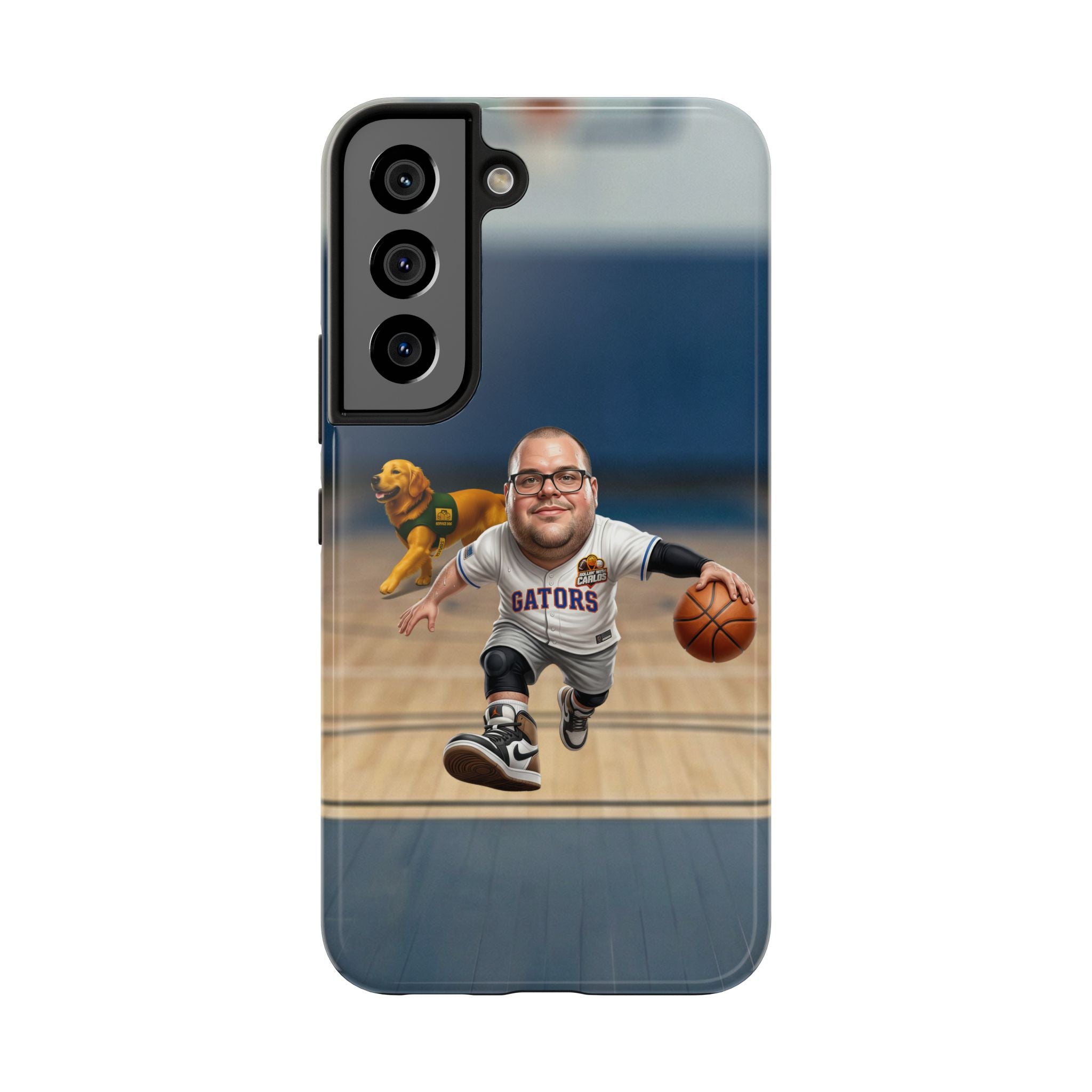 Caricature Basketball Player Phone Case | Custom Portrait Sports Design