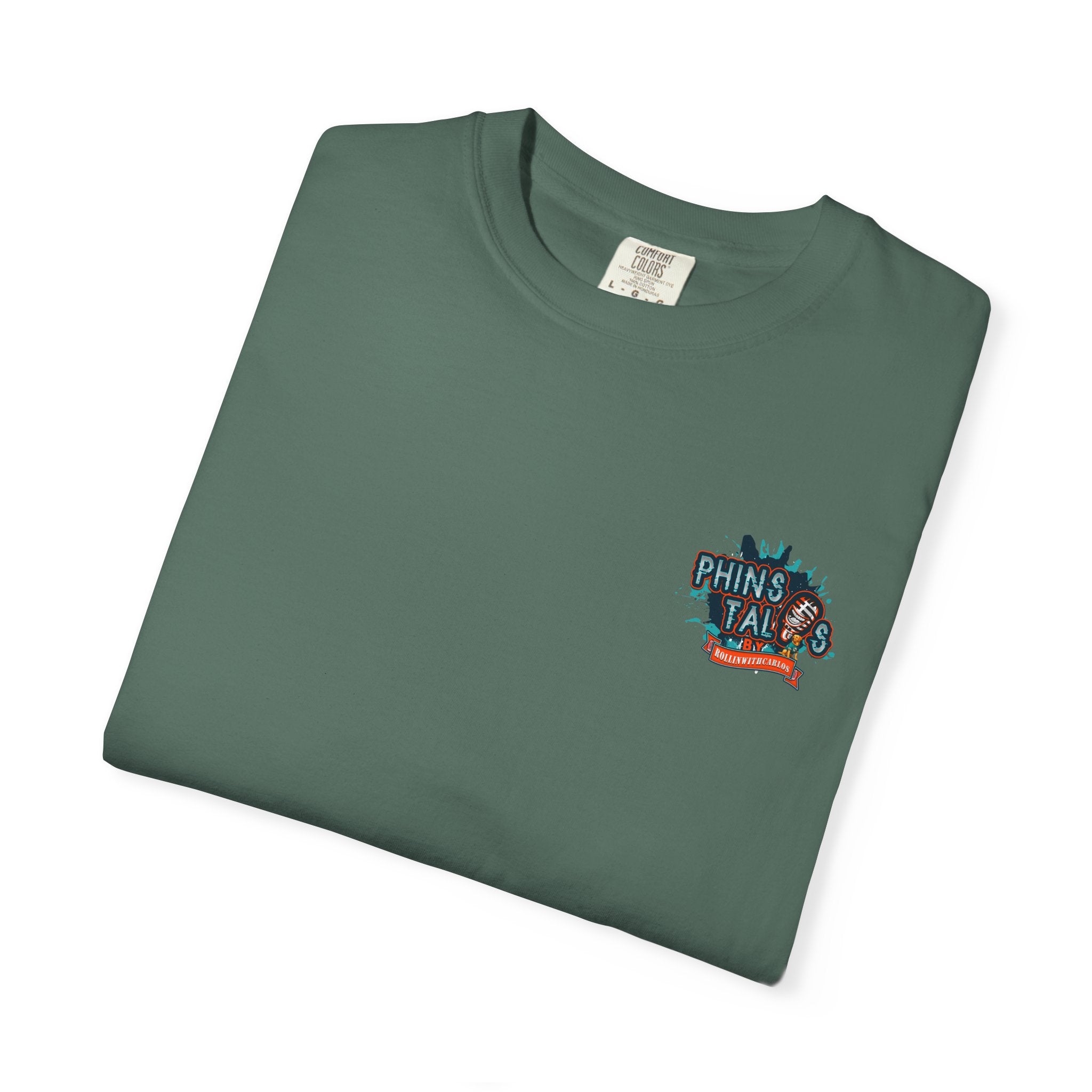 Phins Limited Edition  -Rollinwithcarlos — Retro Bubble Letter Back Print