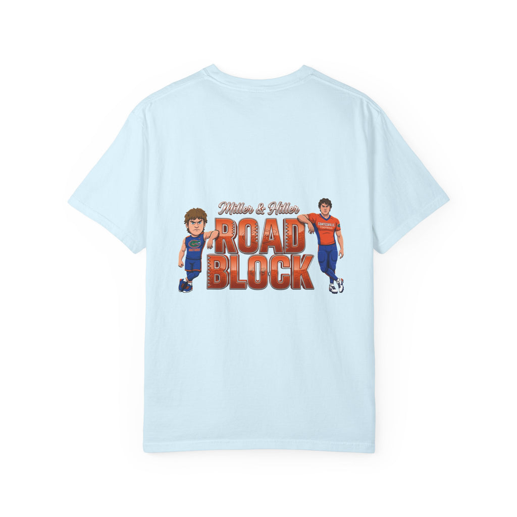 T-Shirt — "Road Block" Soccer Players Graphic Tee
