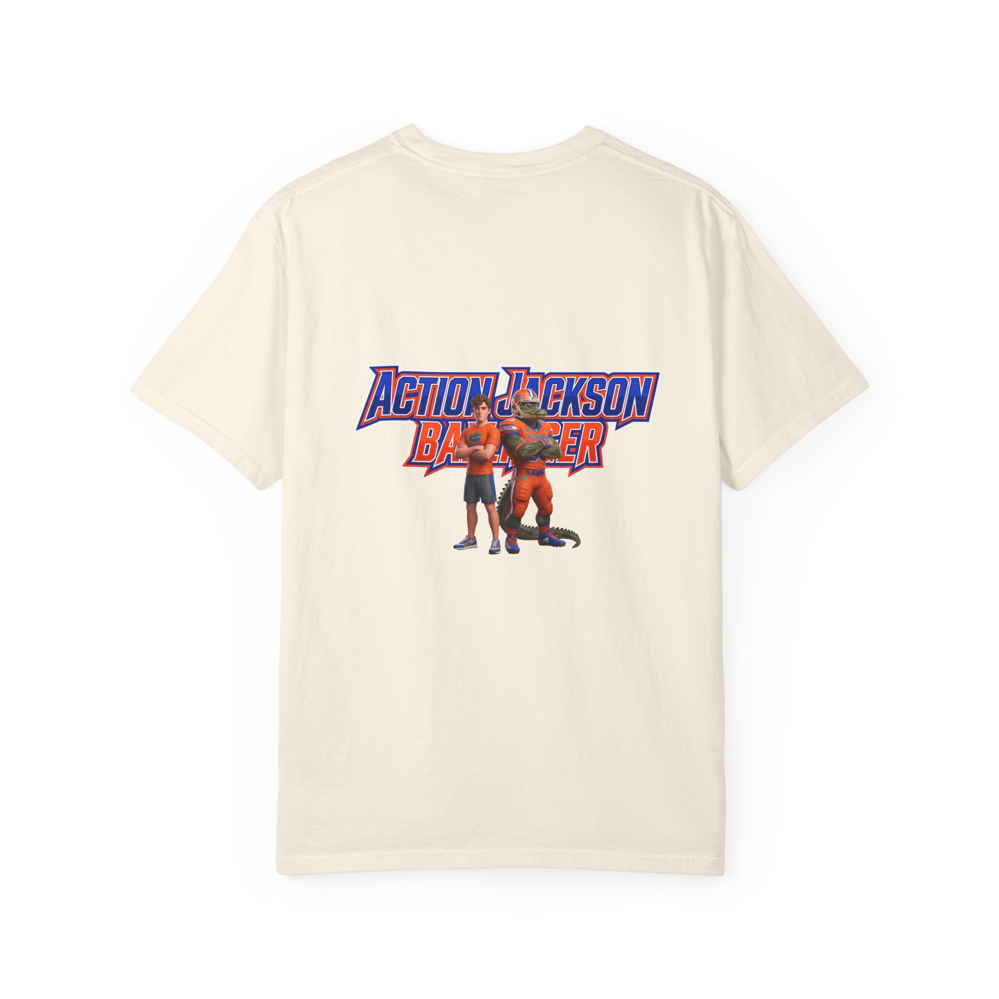 Action Jackson  T‑Shirt — Retro Team Graphic Tee