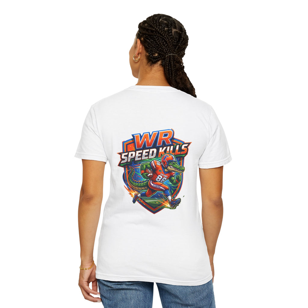 T-Shirt — 'WR Speed Kills' Racing Football Graphic Tee