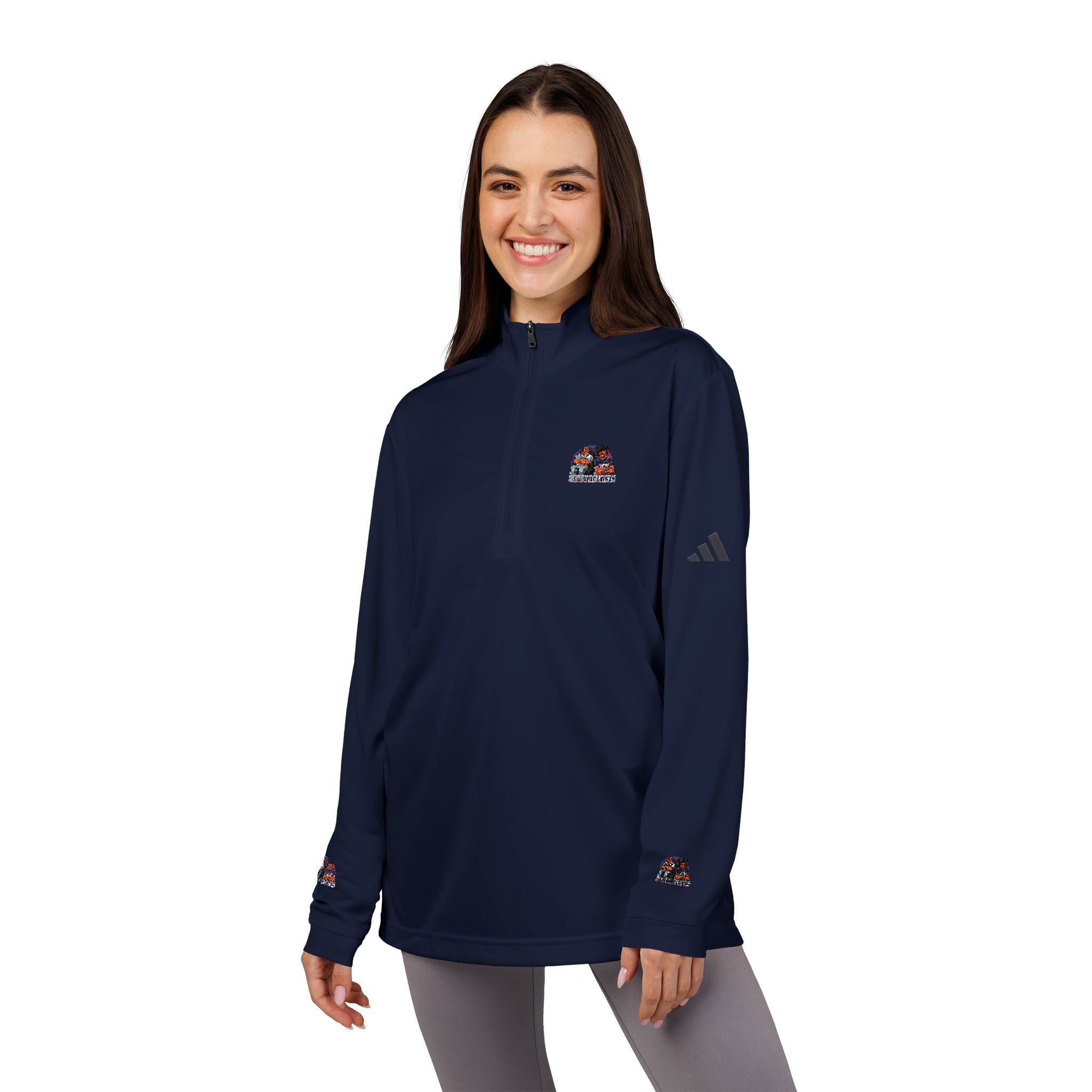 Quarter-Zip Pullover — Embroidered SwampCast