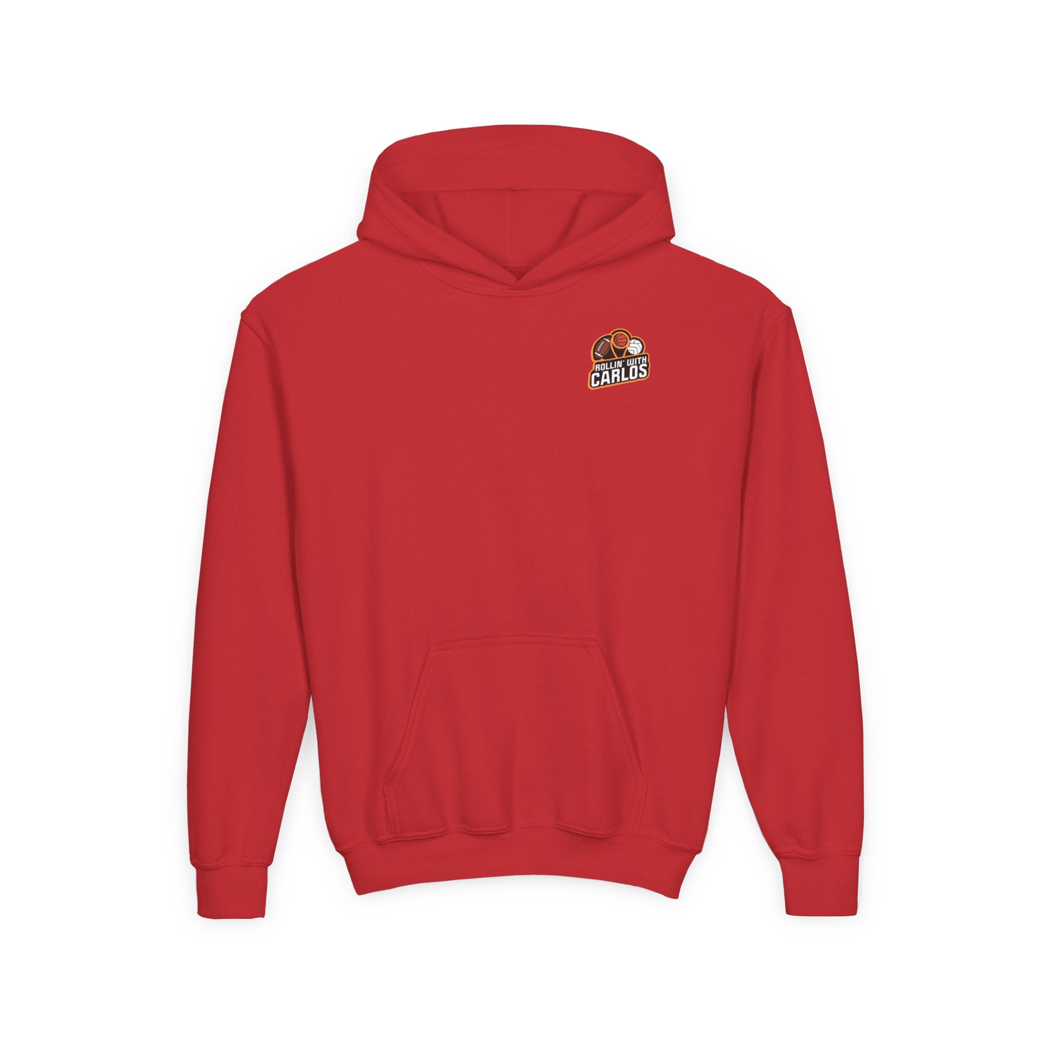 RollinwithCarlos Youth Heavy Blend Hooded Sweatshirt