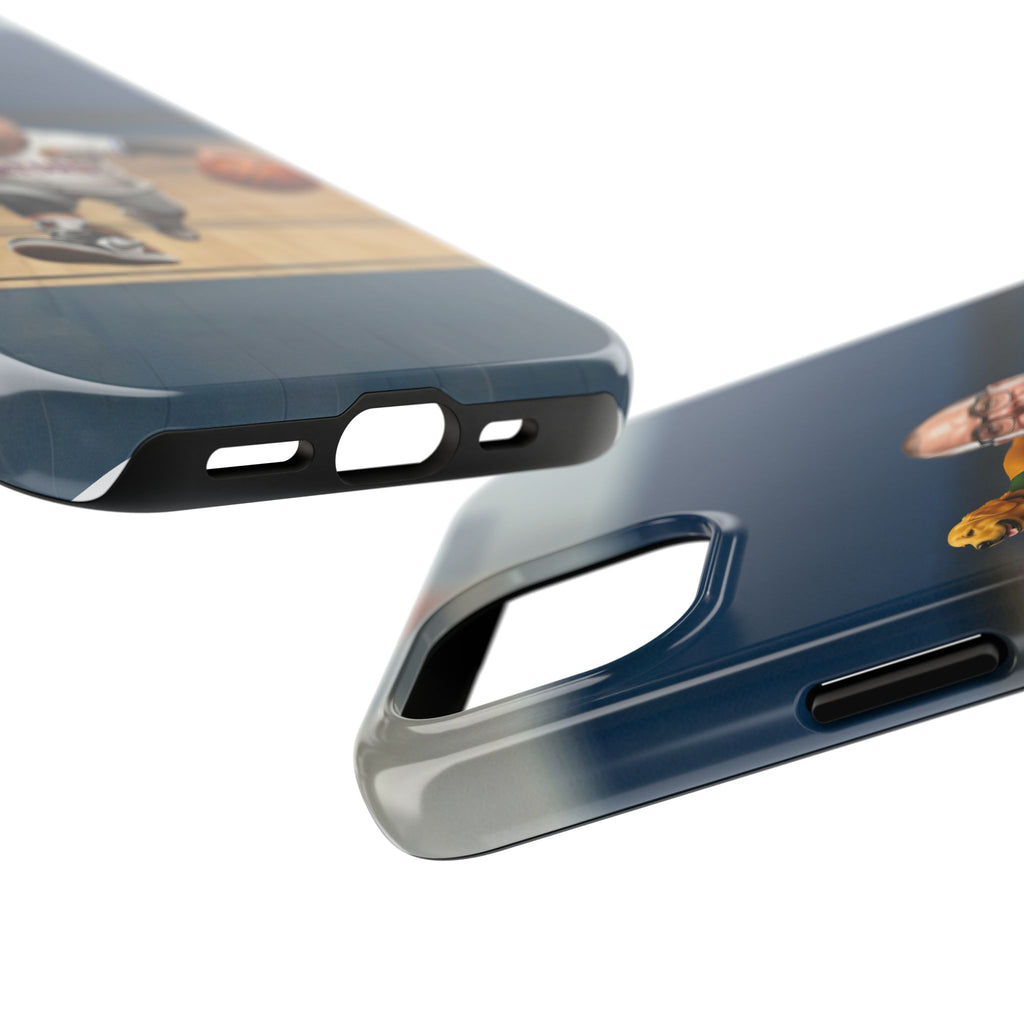 Caricature Basketball Player Phone Case | Custom Portrait Sports Design