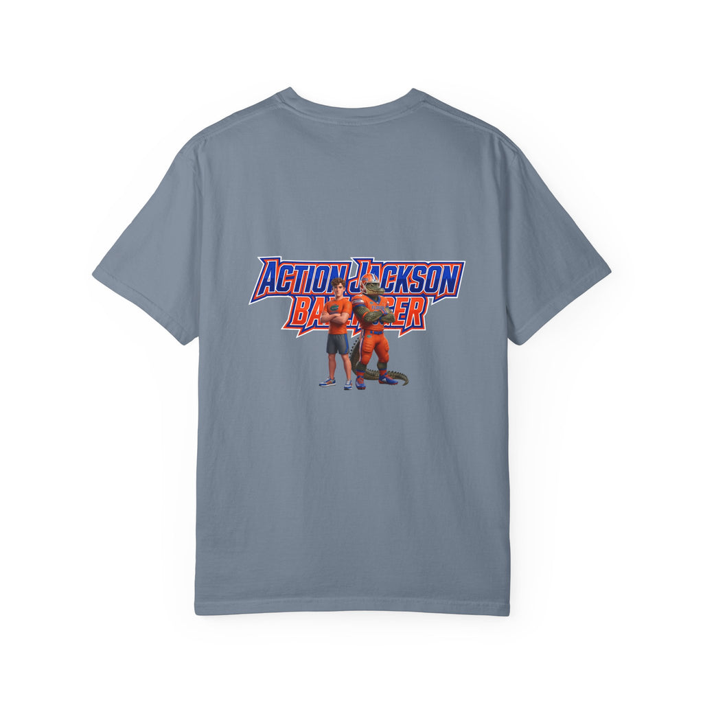 Action Jackson  T‑Shirt — Retro Team Graphic Tee