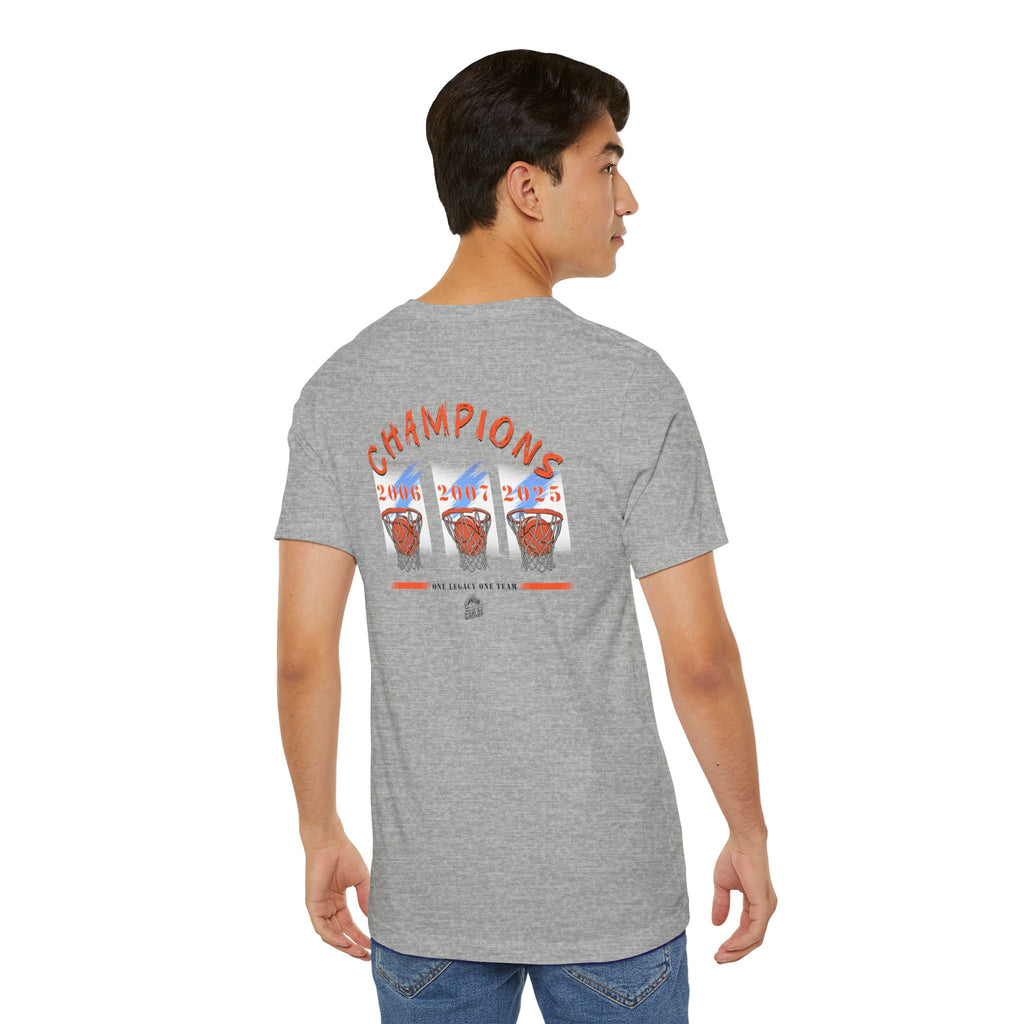Champions Basketball Tee — Retro 2006 • 2007 • 2025 Hoop Design