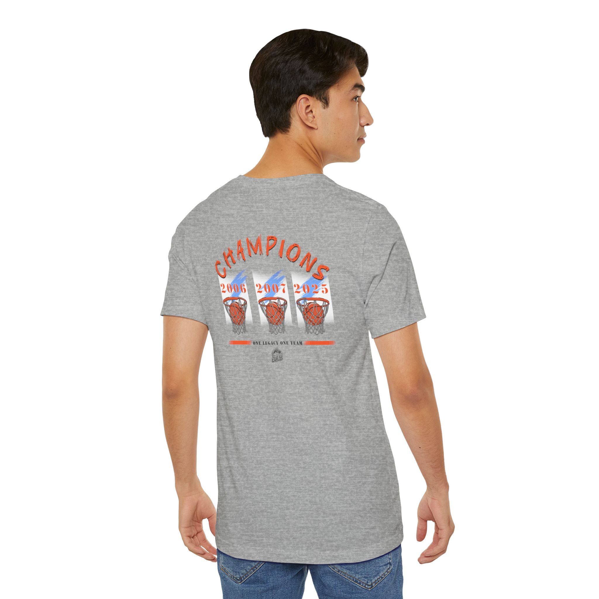 Champions Basketball Tee — Retro 2006 • 2007 • 2025 Hoop Design