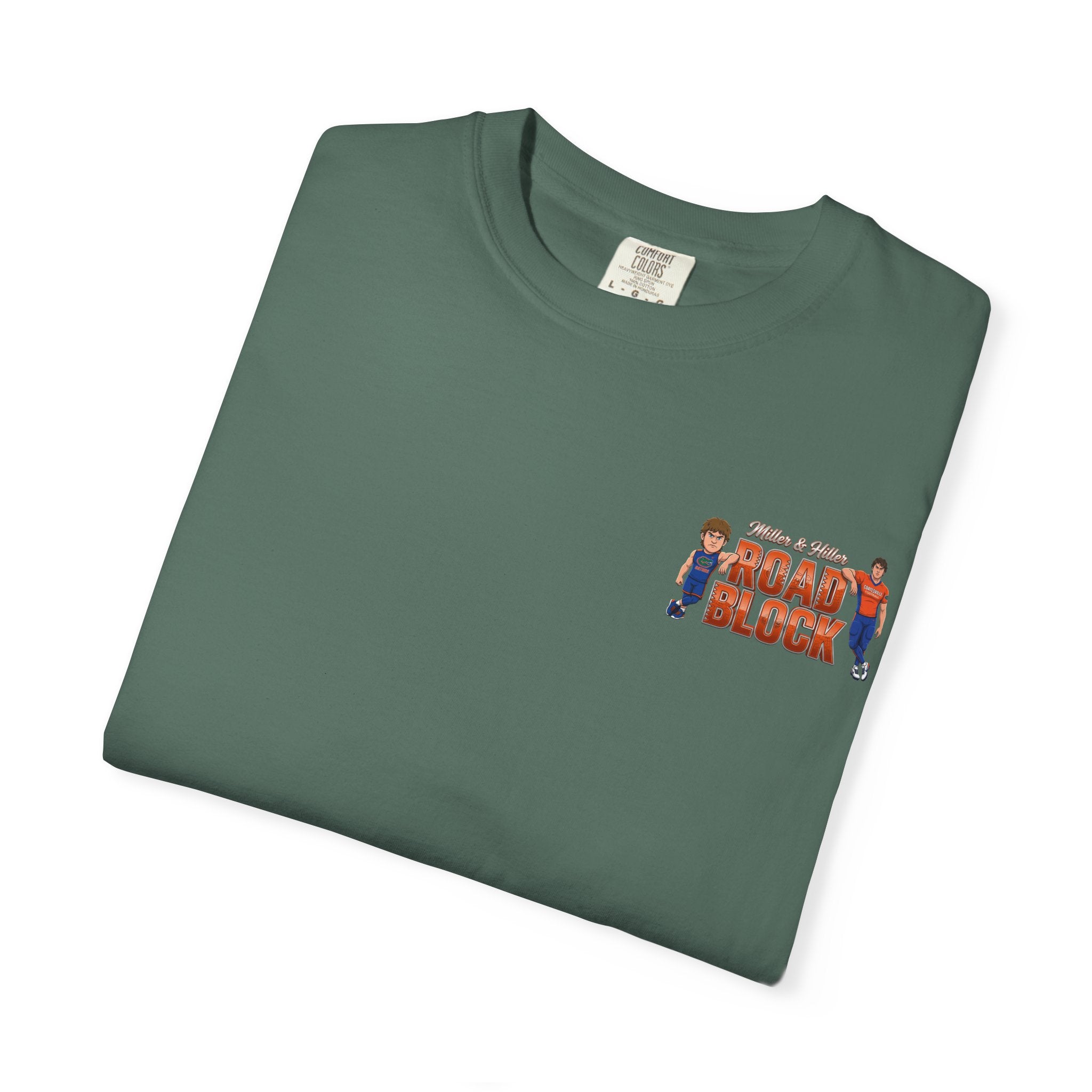 T-Shirt — "Road Block" Soccer Players Graphic Tee