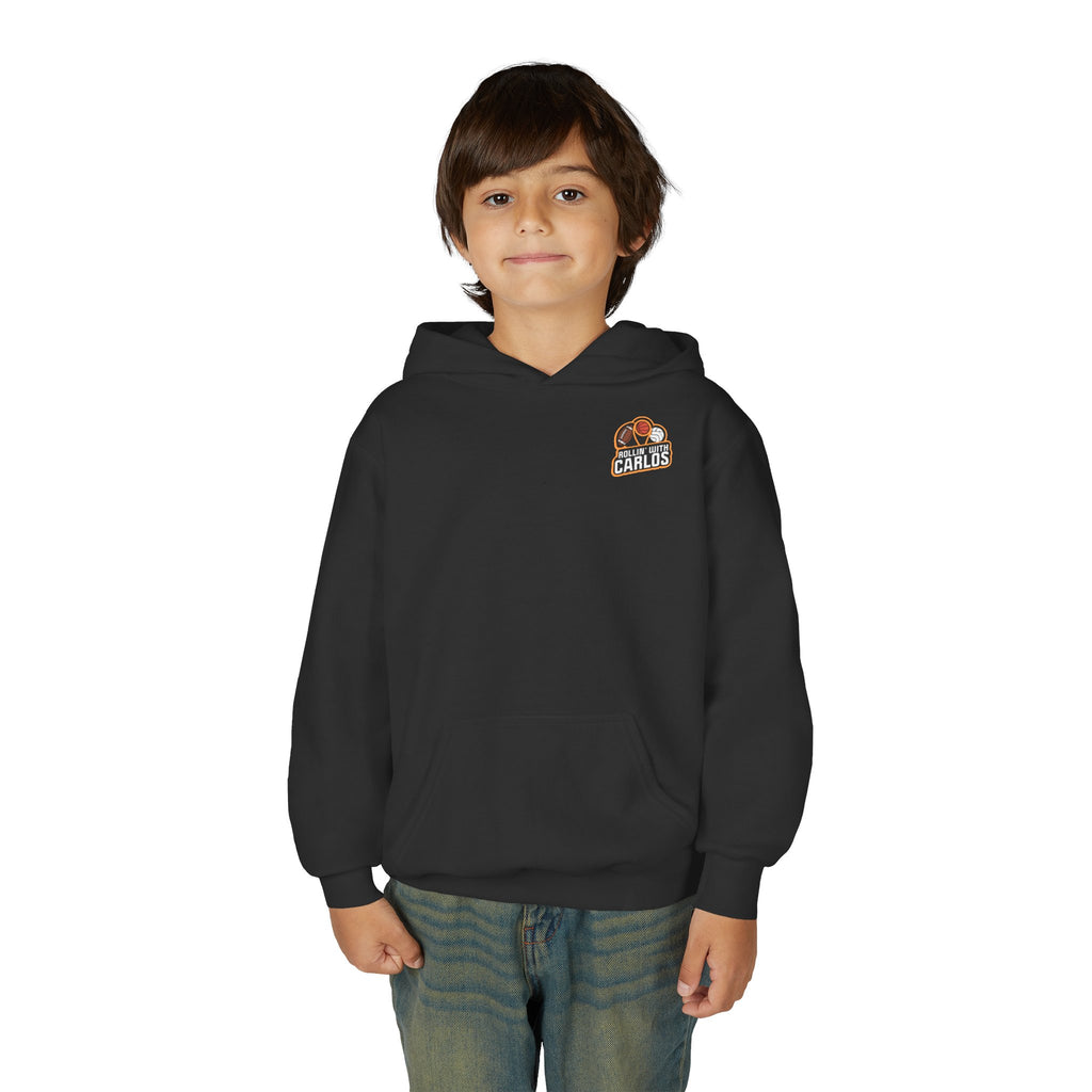 RollinwithCarlos Youth Heavy Blend Hooded Sweatshirt