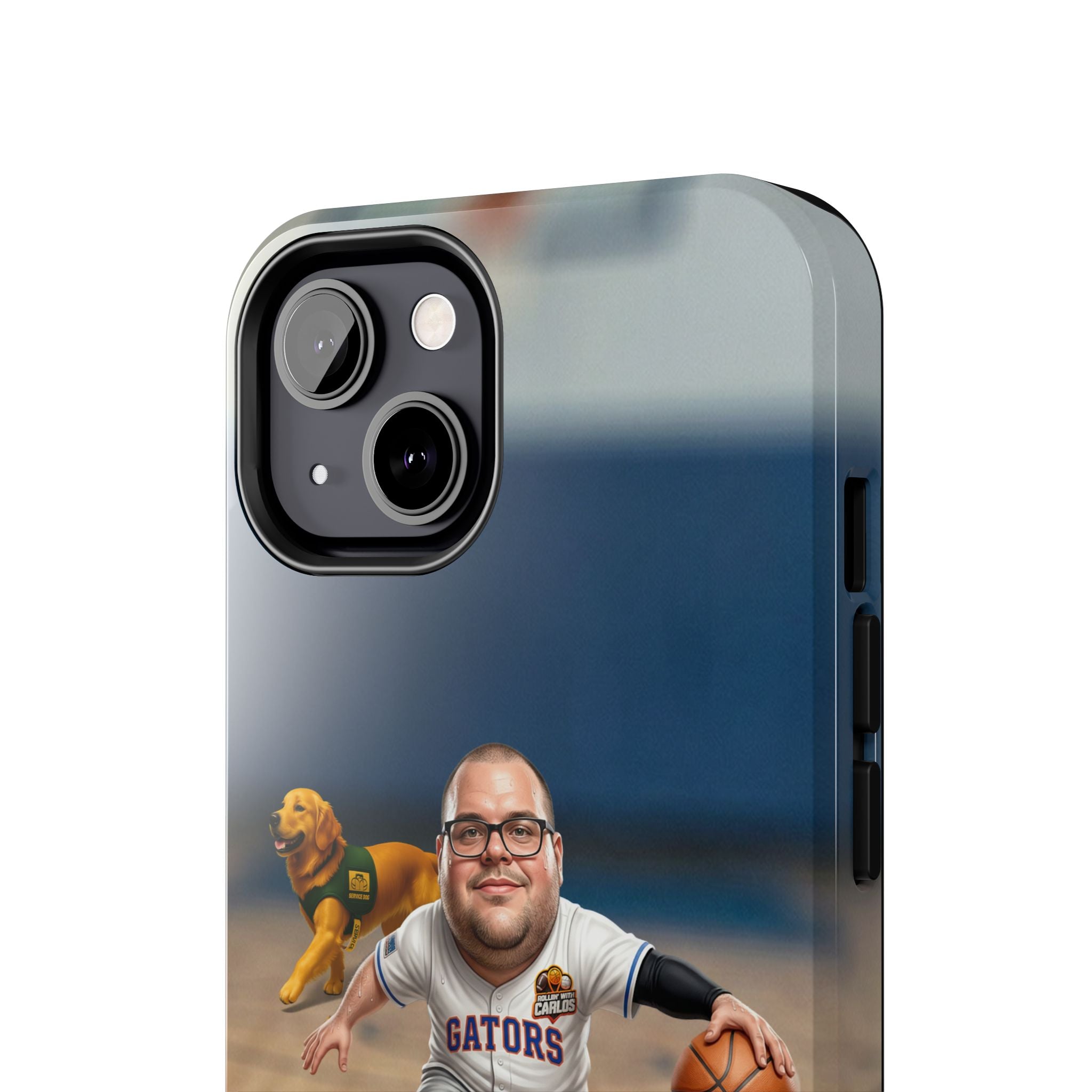 Caricature Basketball Player Phone Case | Custom Portrait Sports Design
