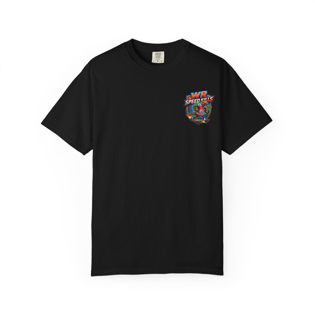T-Shirt — 'WR Speed Kills' Racing Football Graphic Tee