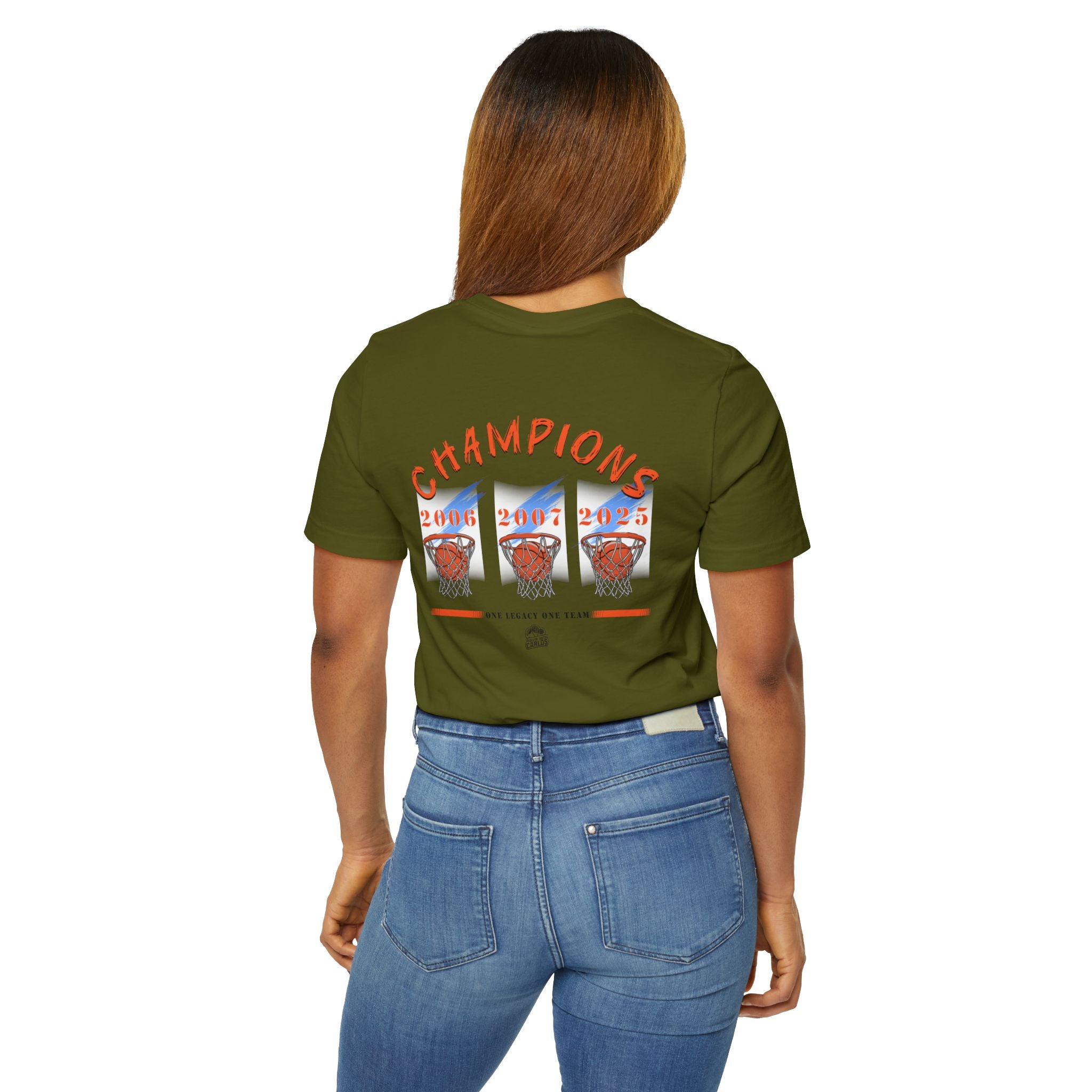 Champions Basketball Tee — Retro 2006 • 2007 • 2025 Hoop Design