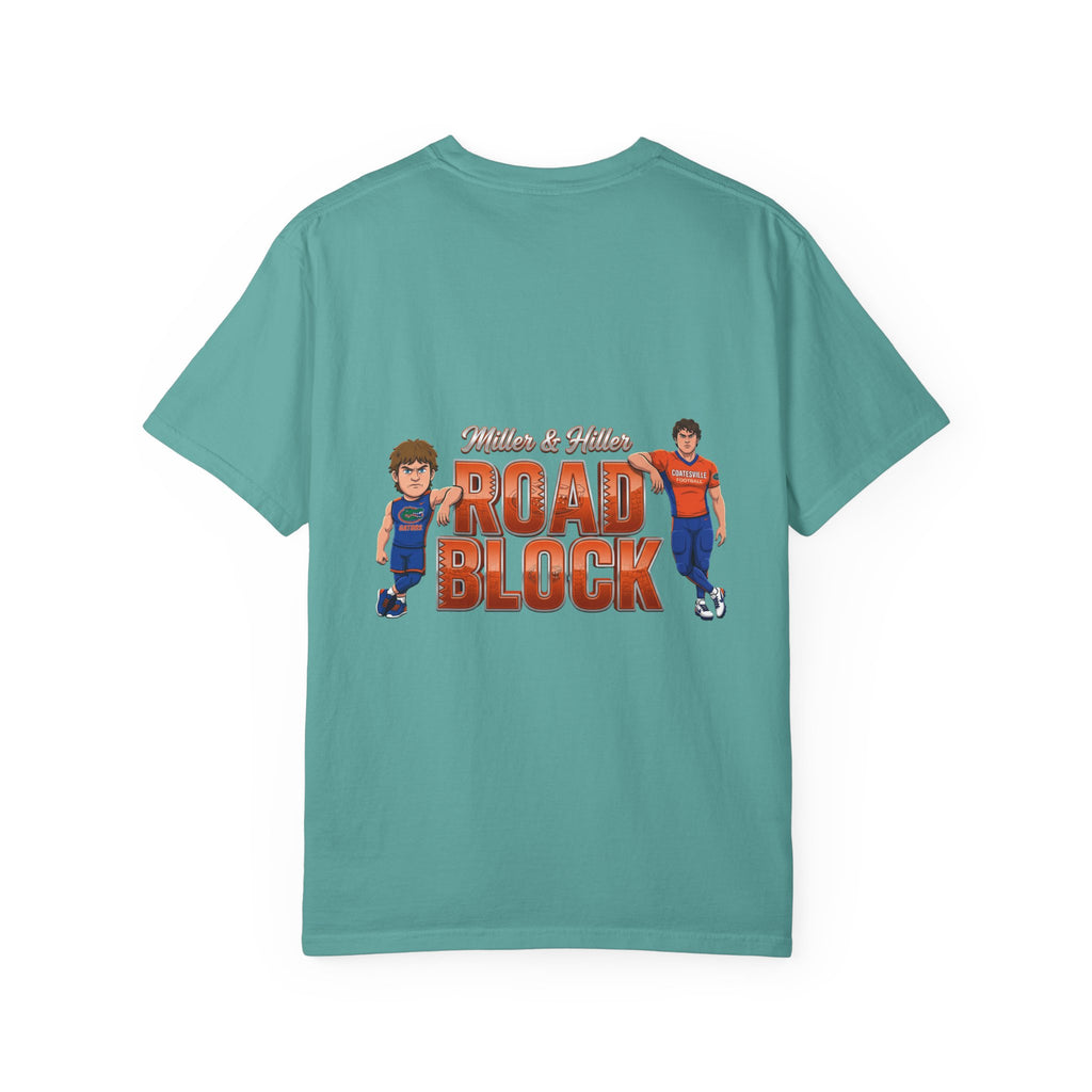 T-Shirt — "Road Block" Soccer Players Graphic Tee