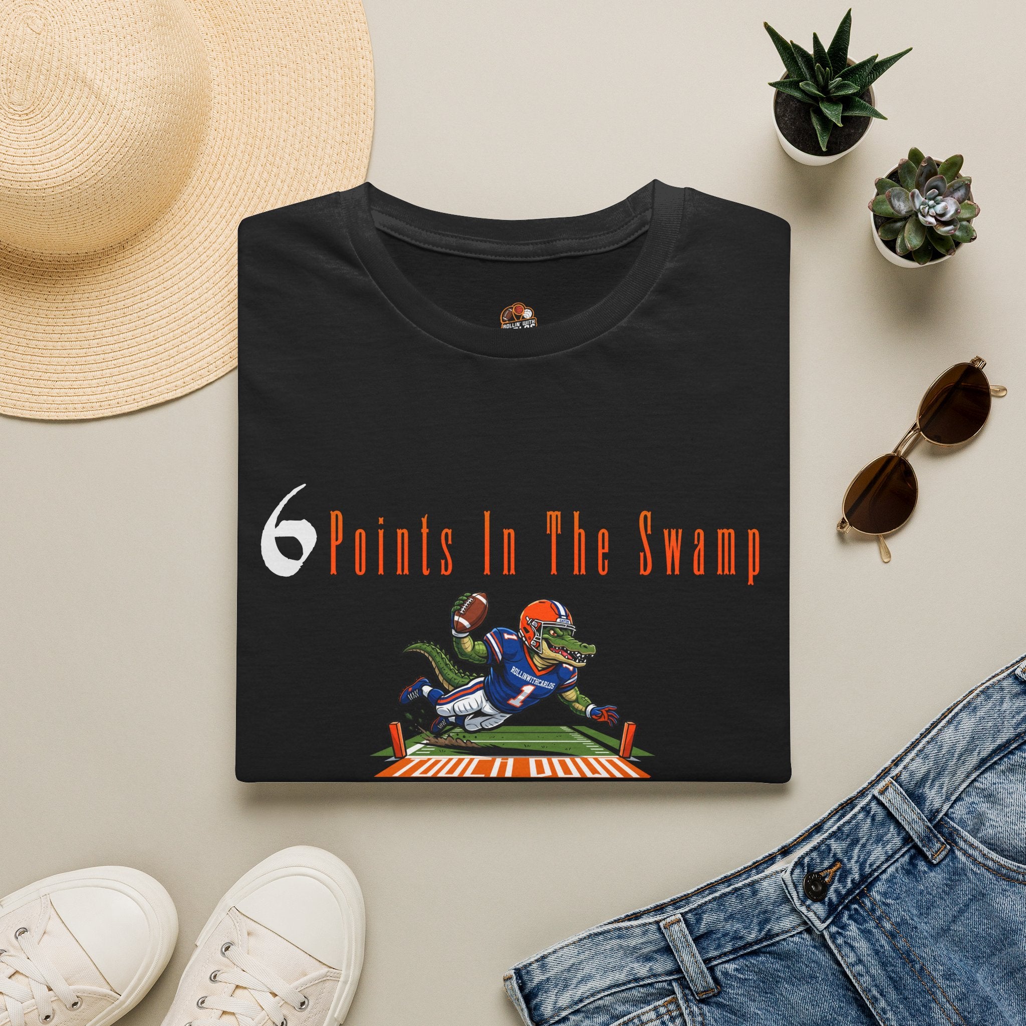Points In The Swamp Football T-Shirt
