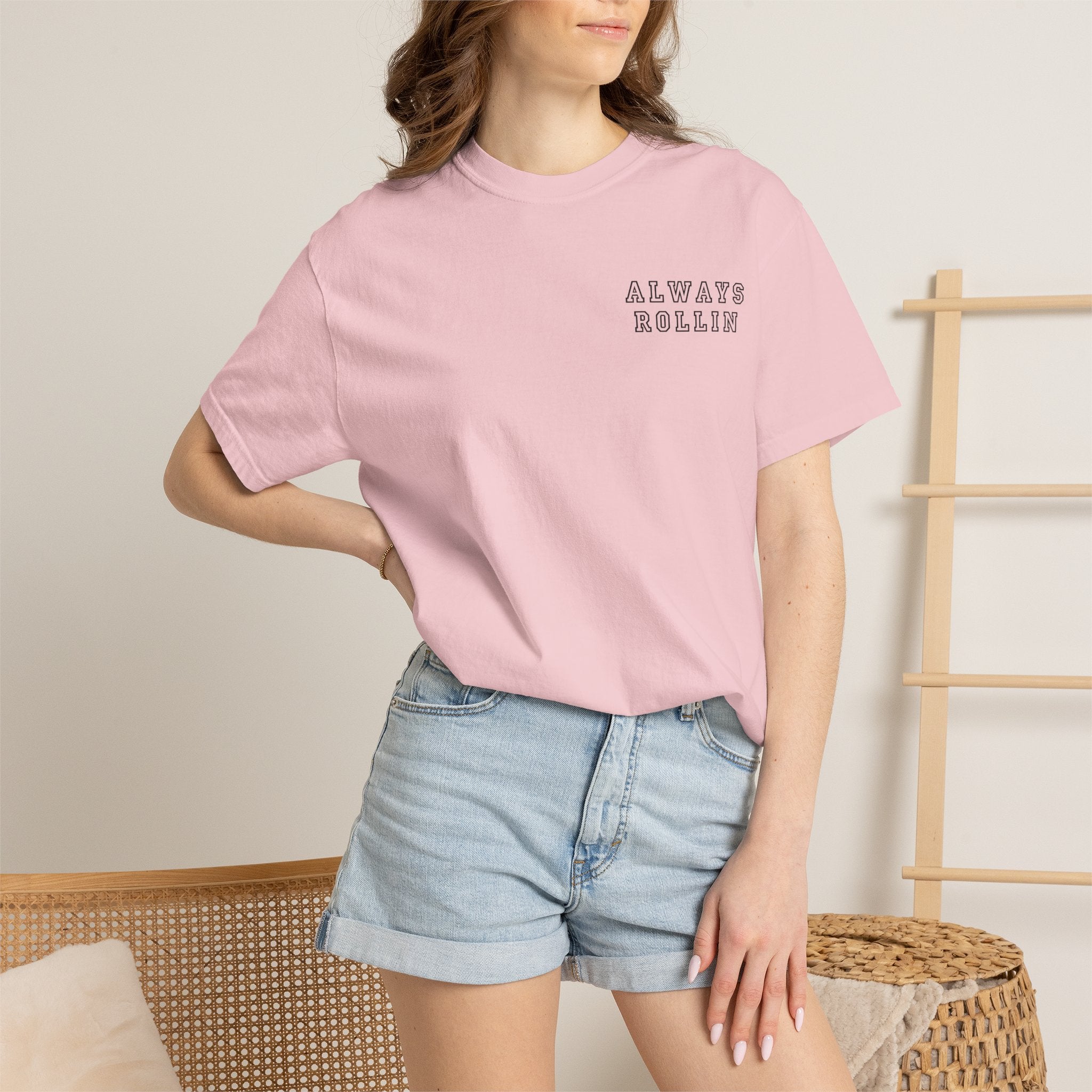 Always Rollin T-Shirt — Retro Graphic Tee
