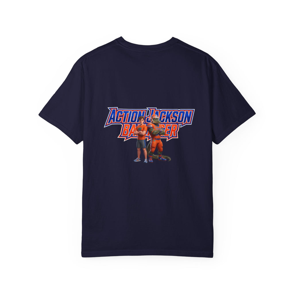 Action Jackson  T‑Shirt — Retro Team Graphic Tee