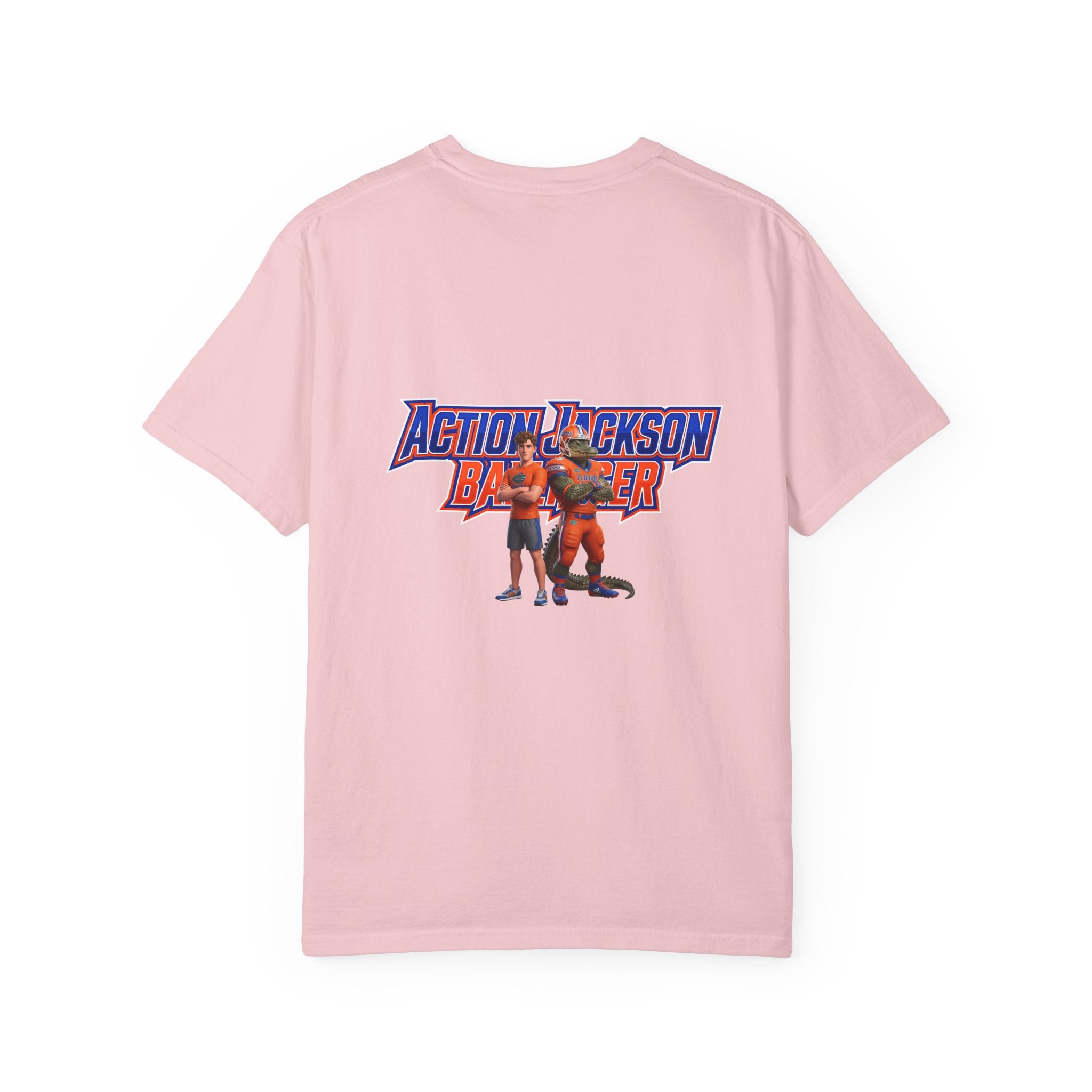 Action Jackson  T‑Shirt — Retro Team Graphic Tee