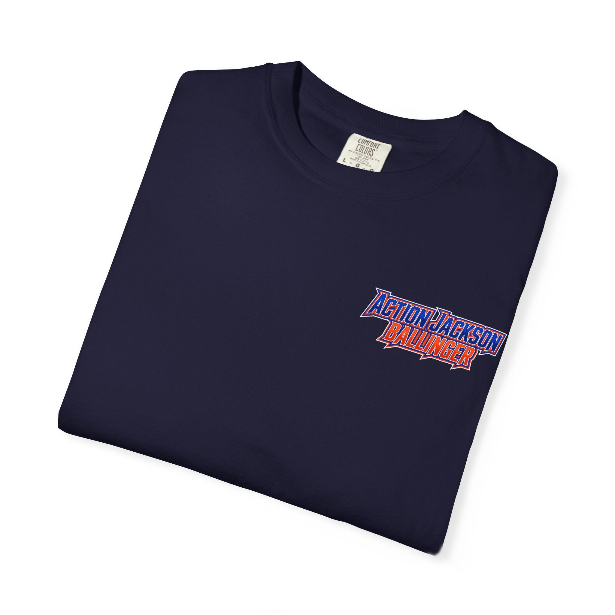 Action Jackson  T‑Shirt — Retro Team Graphic Tee