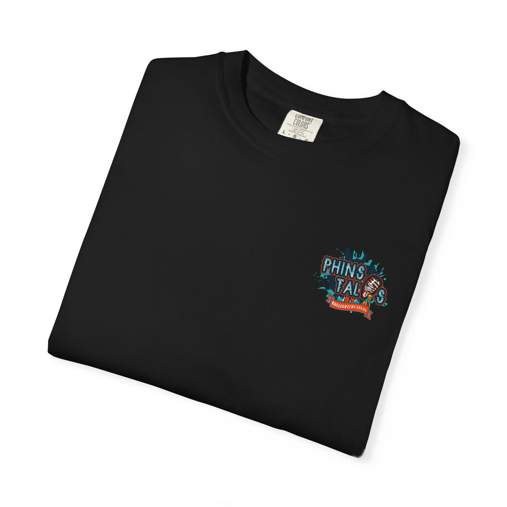 Phins Limited Edition  -Rollinwithcarlos — Retro Bubble Letter Back Print