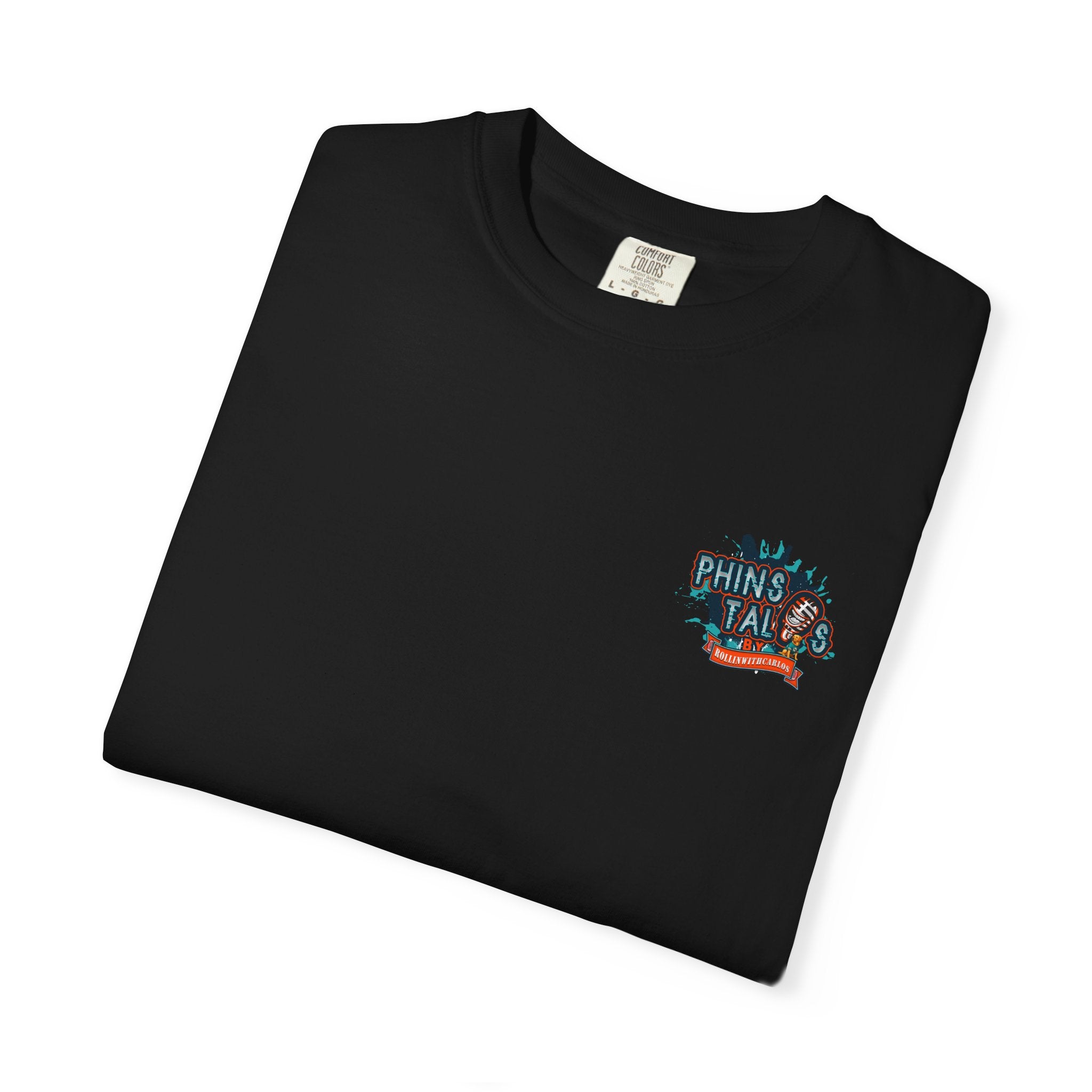 Phins Limited Edition  -Rollinwithcarlos — Retro Bubble Letter Back Print