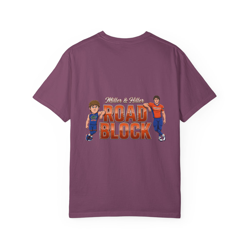 T-Shirt — "Road Block" Soccer Players Graphic Tee