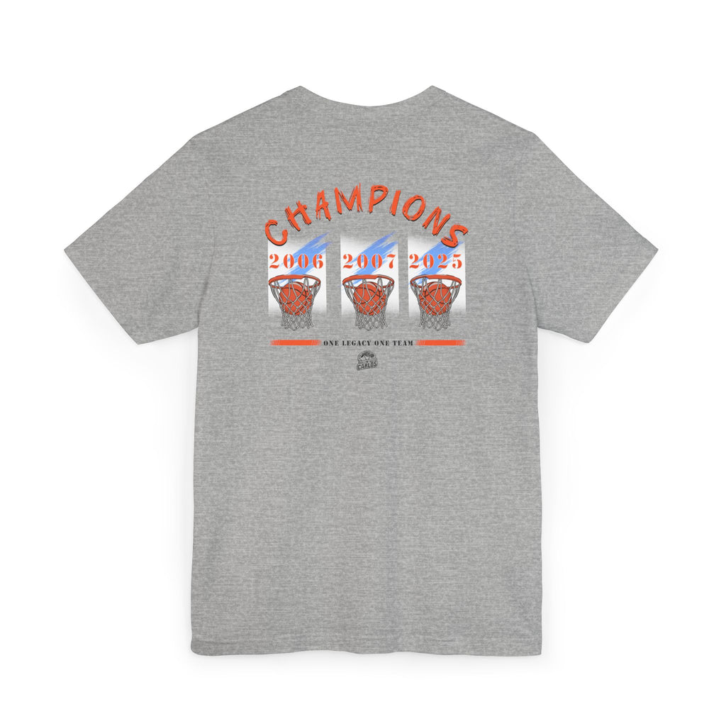 Champions Basketball Tee — Retro 2006 • 2007 • 2025 Hoop Design