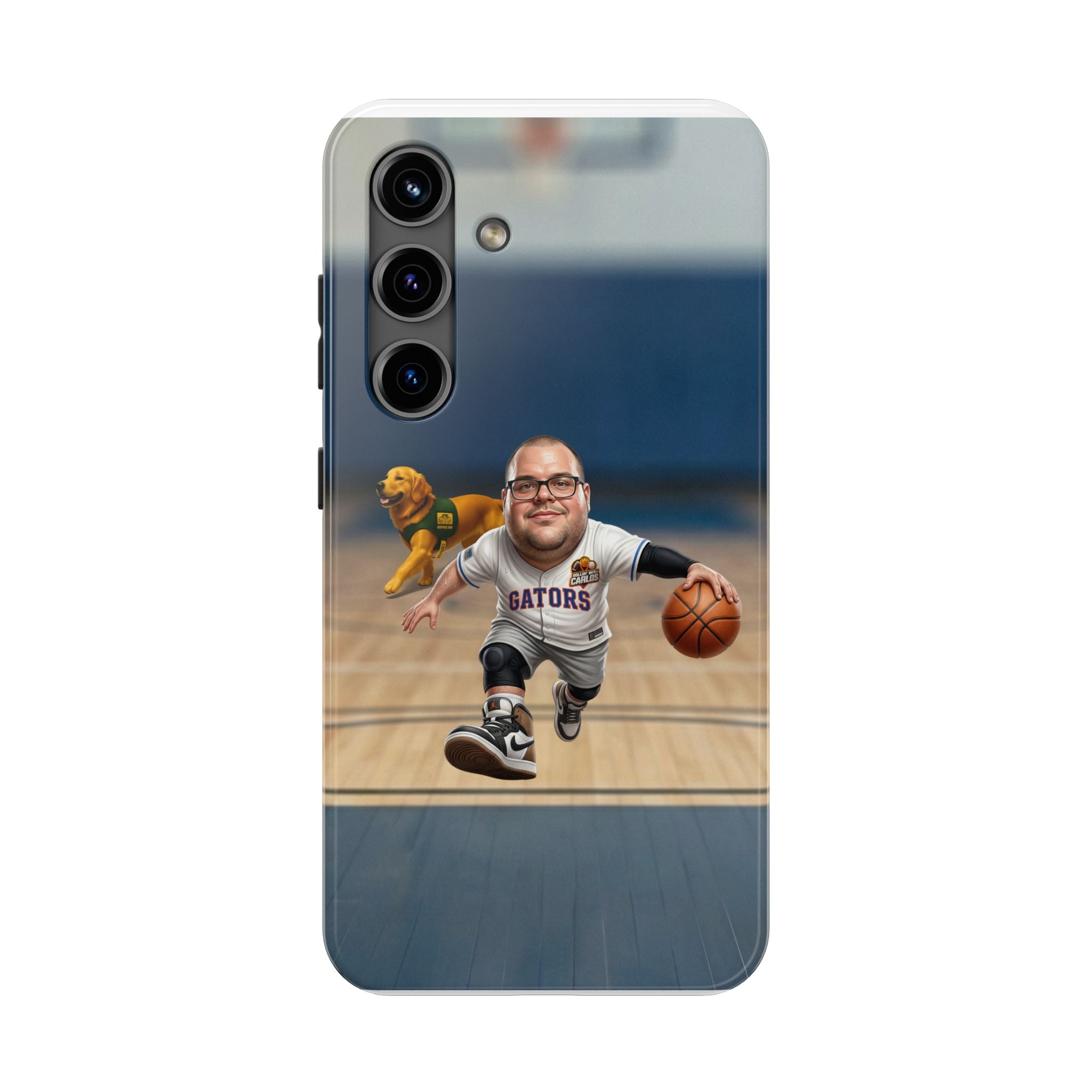 Caricature Basketball Player Phone Case | Custom Portrait Sports Design