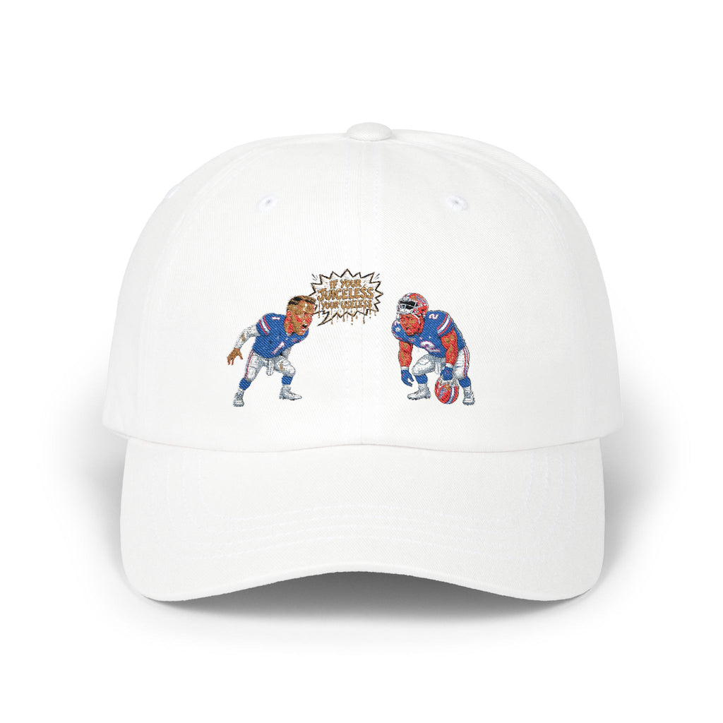 Juiceless Cap 2 | Dad Cap, Sports Illustration