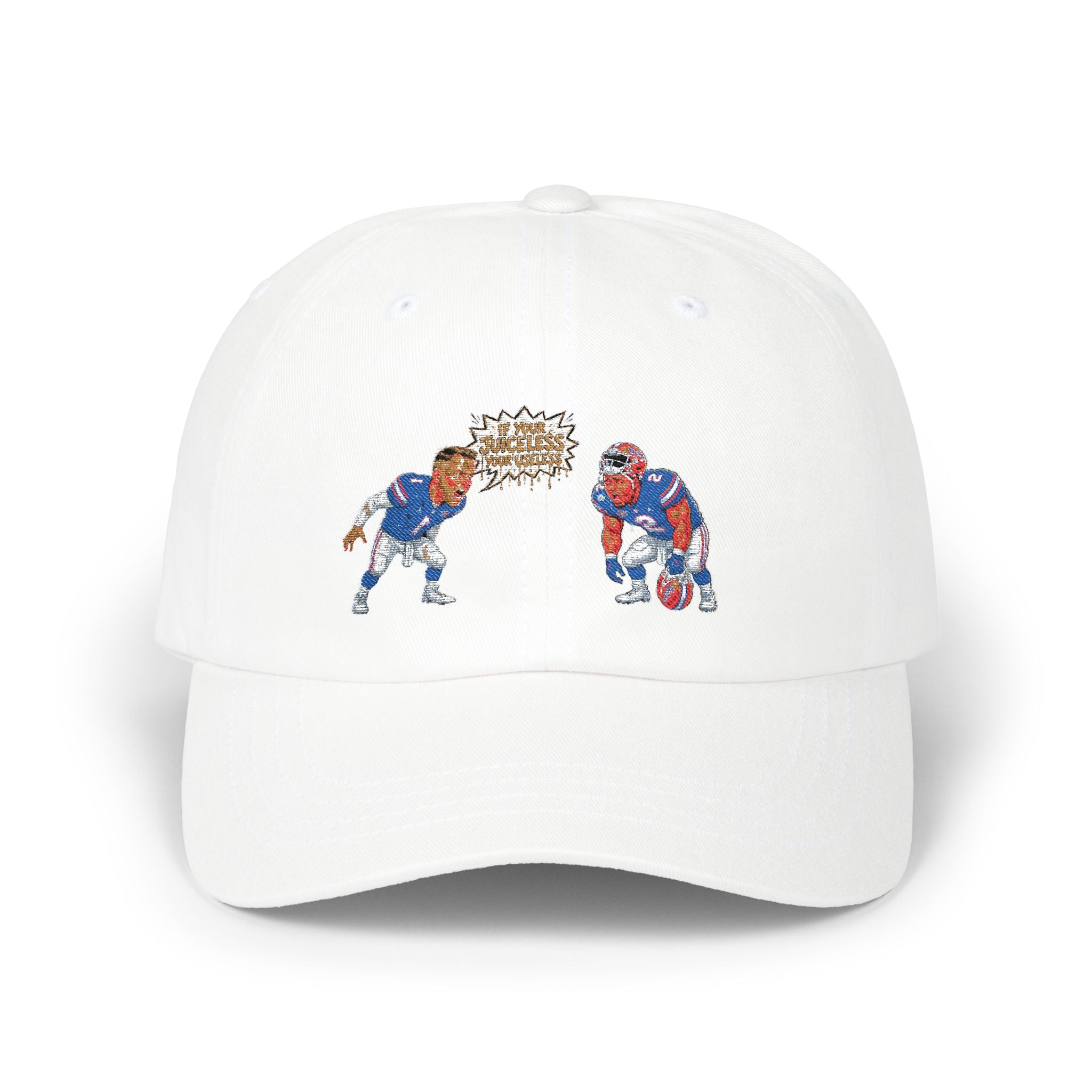 Juiceless Cap 2 | Dad Cap, Sports Illustration