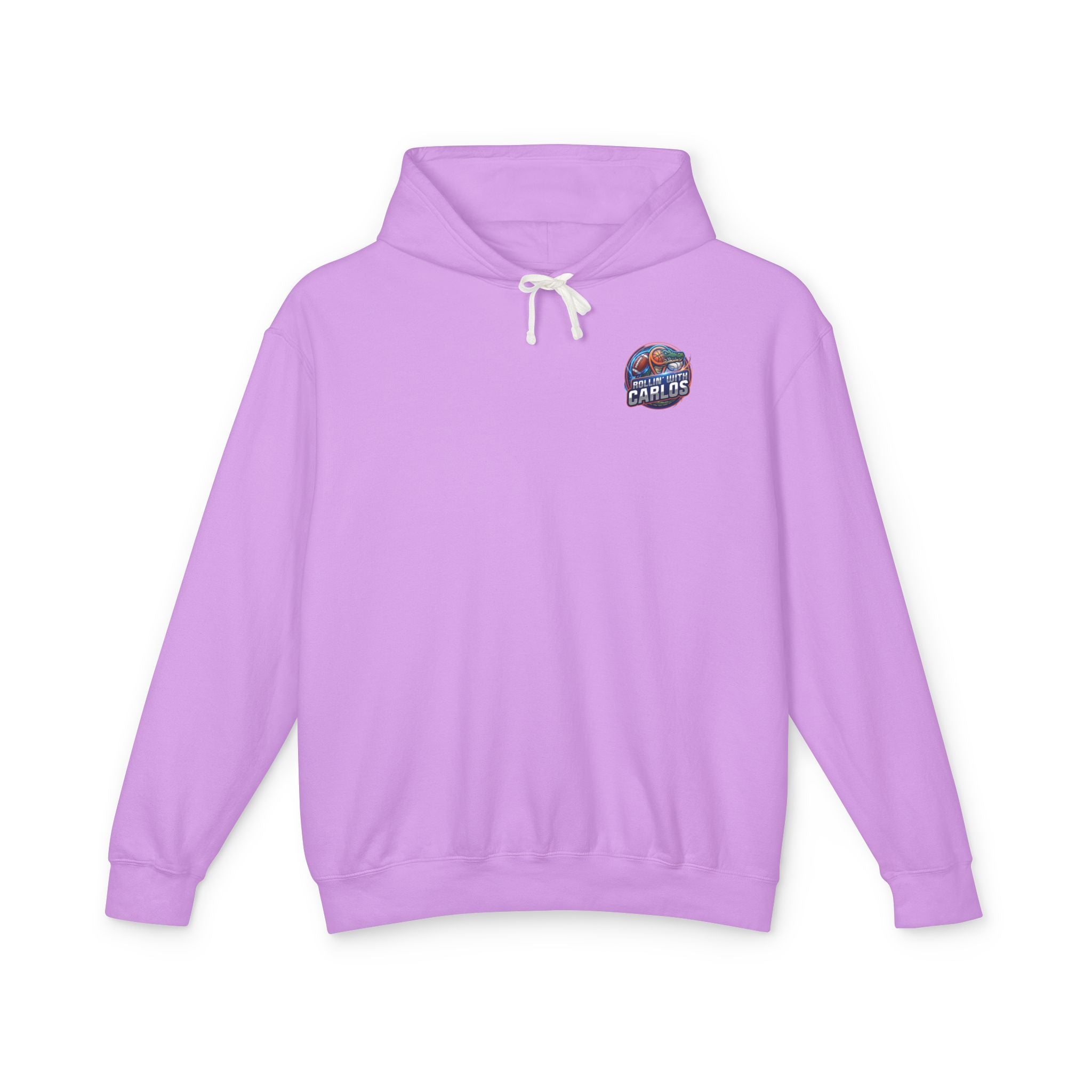 Hoodie • Rollin' with Carlos Vintage Racing Graphic Lightweight Hoodie