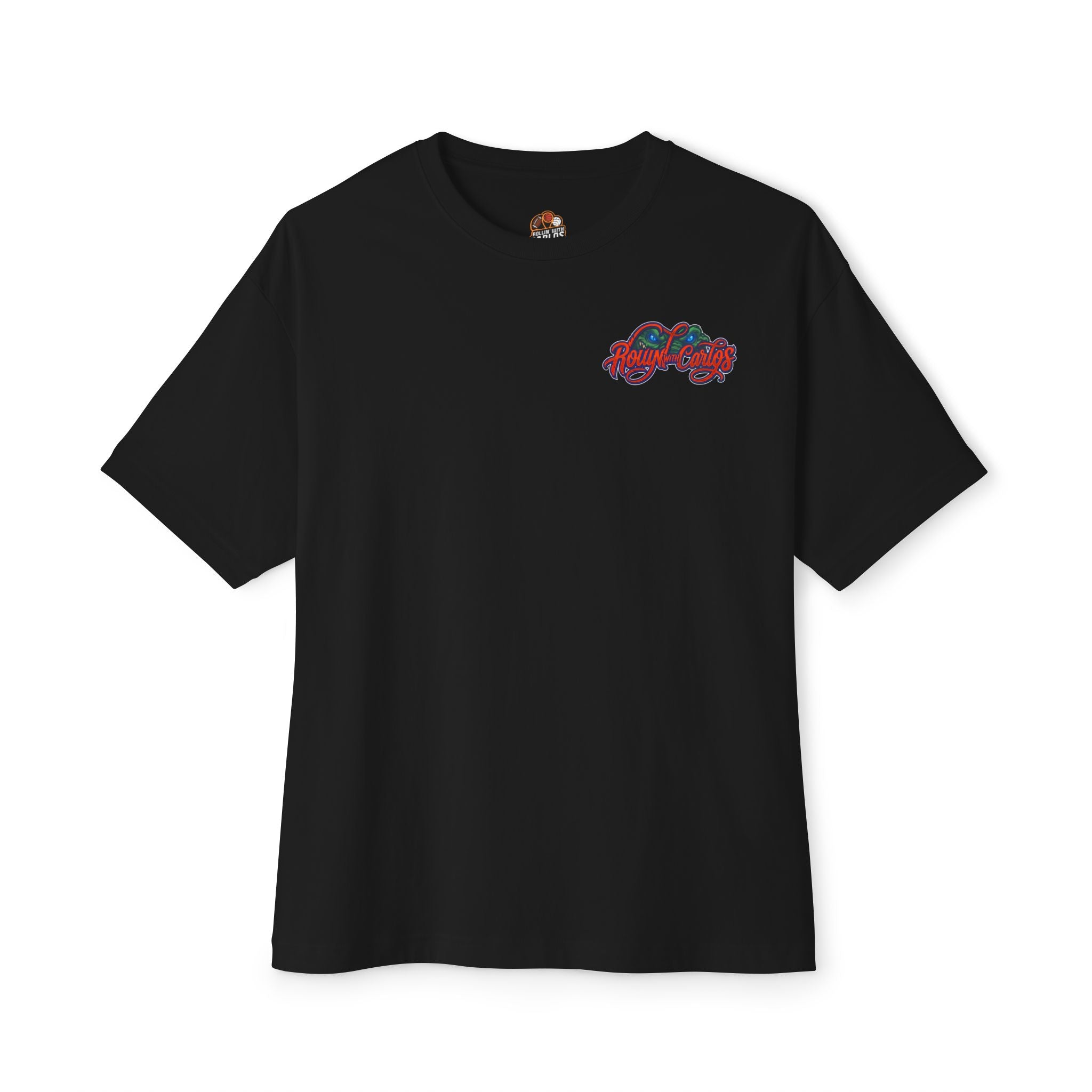 Champions Retro Basketball Tee — 'Champions' Back Graphic, Mini Front Logo